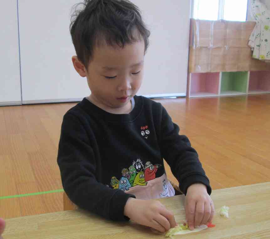 お弁当をつくってみたよ！①