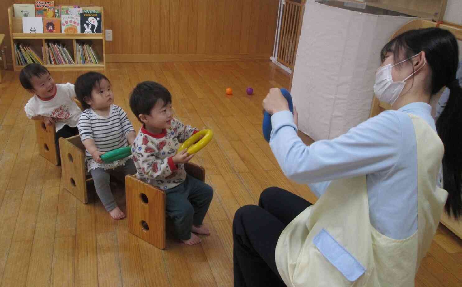 バスごっこも楽しかったね！