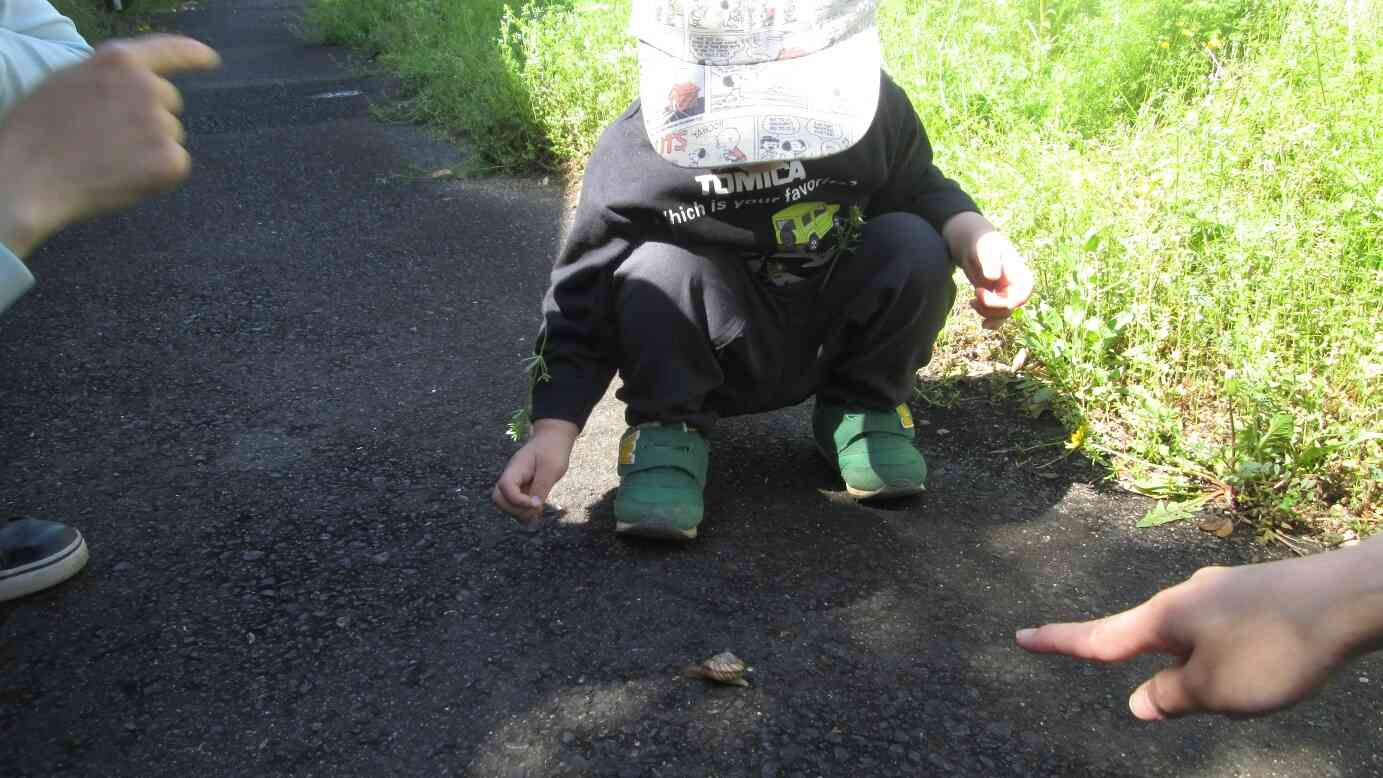 てくてく歩いていると…