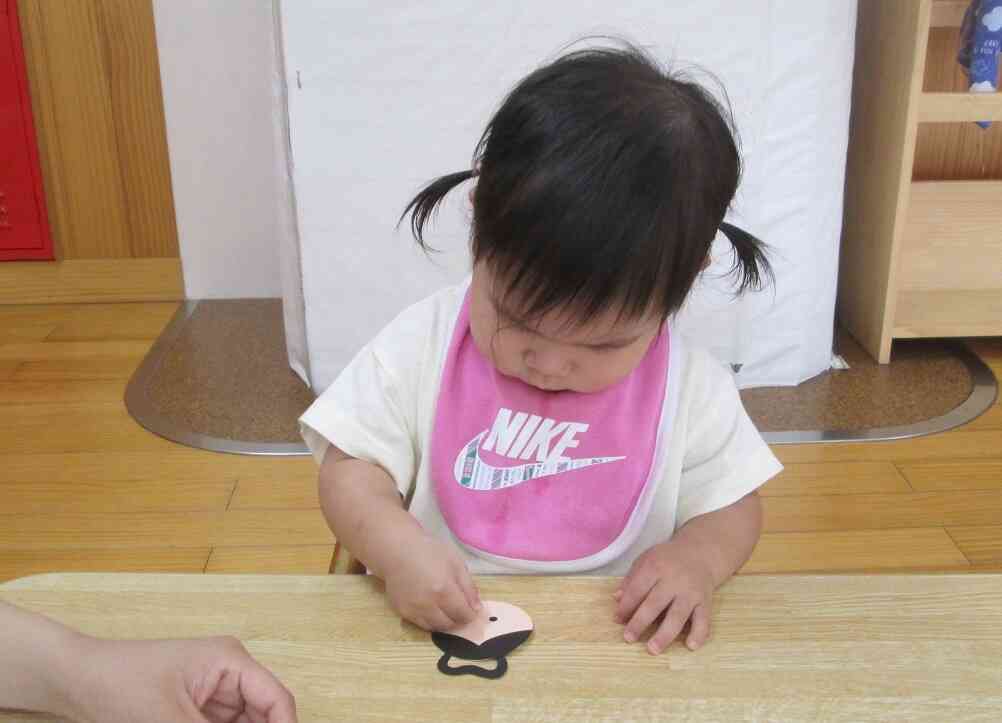 織姫様の目を貼るよ！