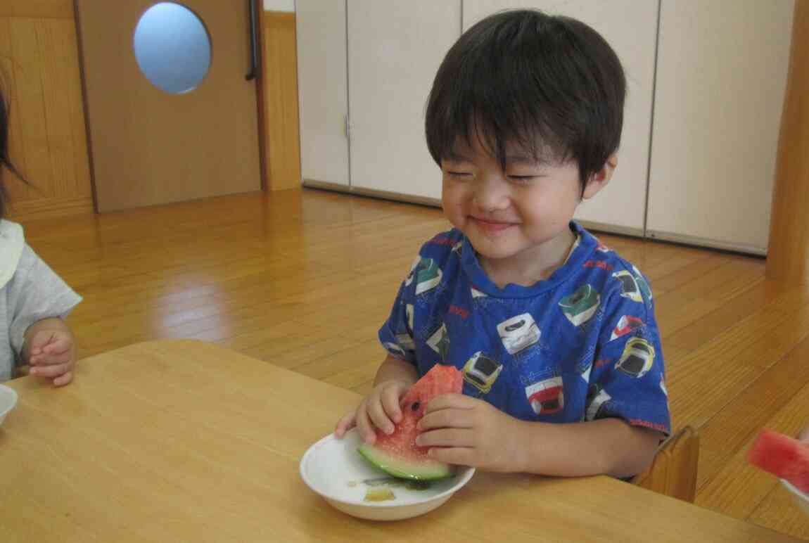 ぼくはおかわりしてたくさん食べたよ。