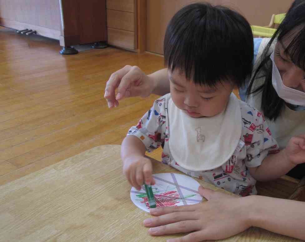 いろんな色で楽しいね