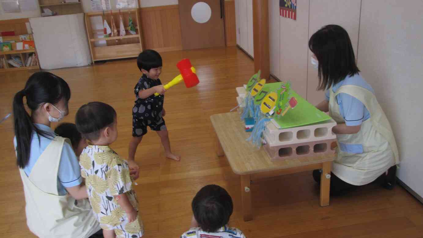 ぼくに任せて！のKくんが見事にやっつけてくれました。まだまだ続きます。