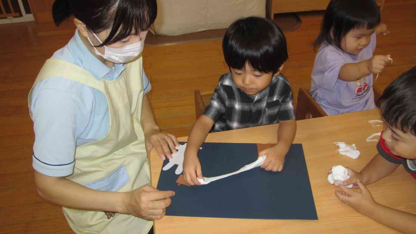 力加減を調節しながら美味しそうなお餅になりました。当日はきれいなお月様が見れるといいね
