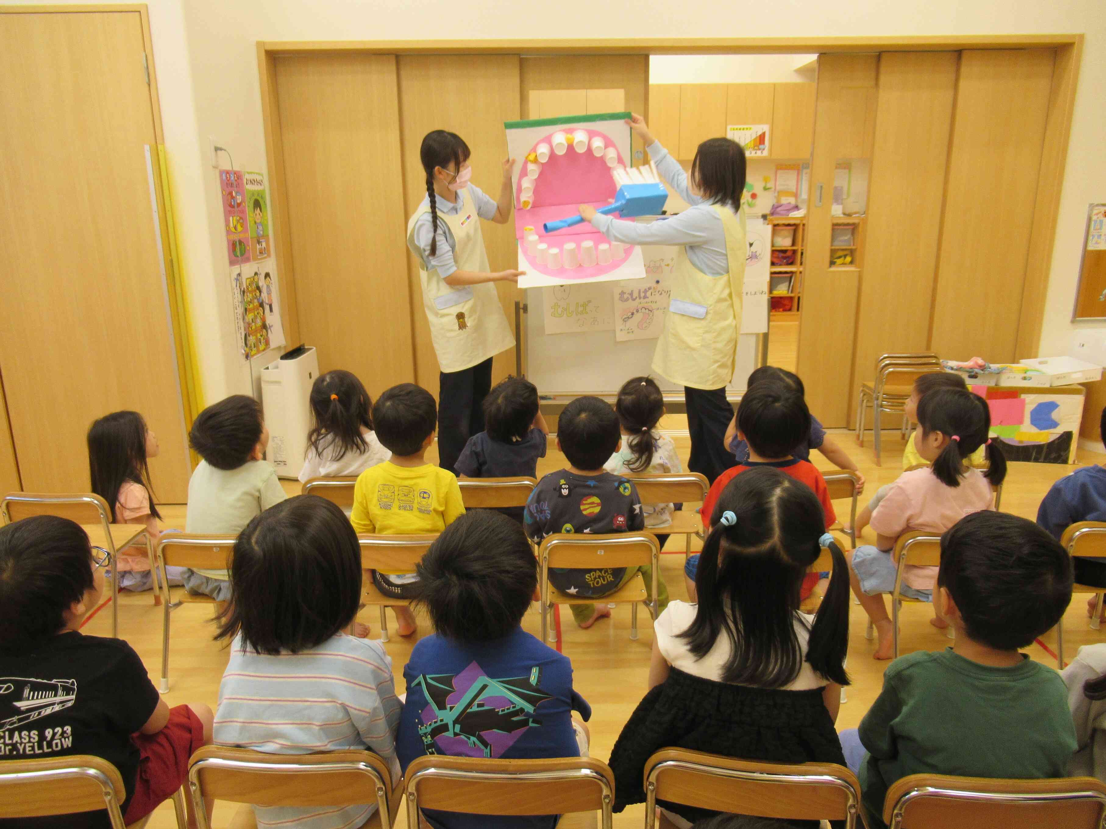 『歯みがき指導』幼児クラス(3、４、５歳児)