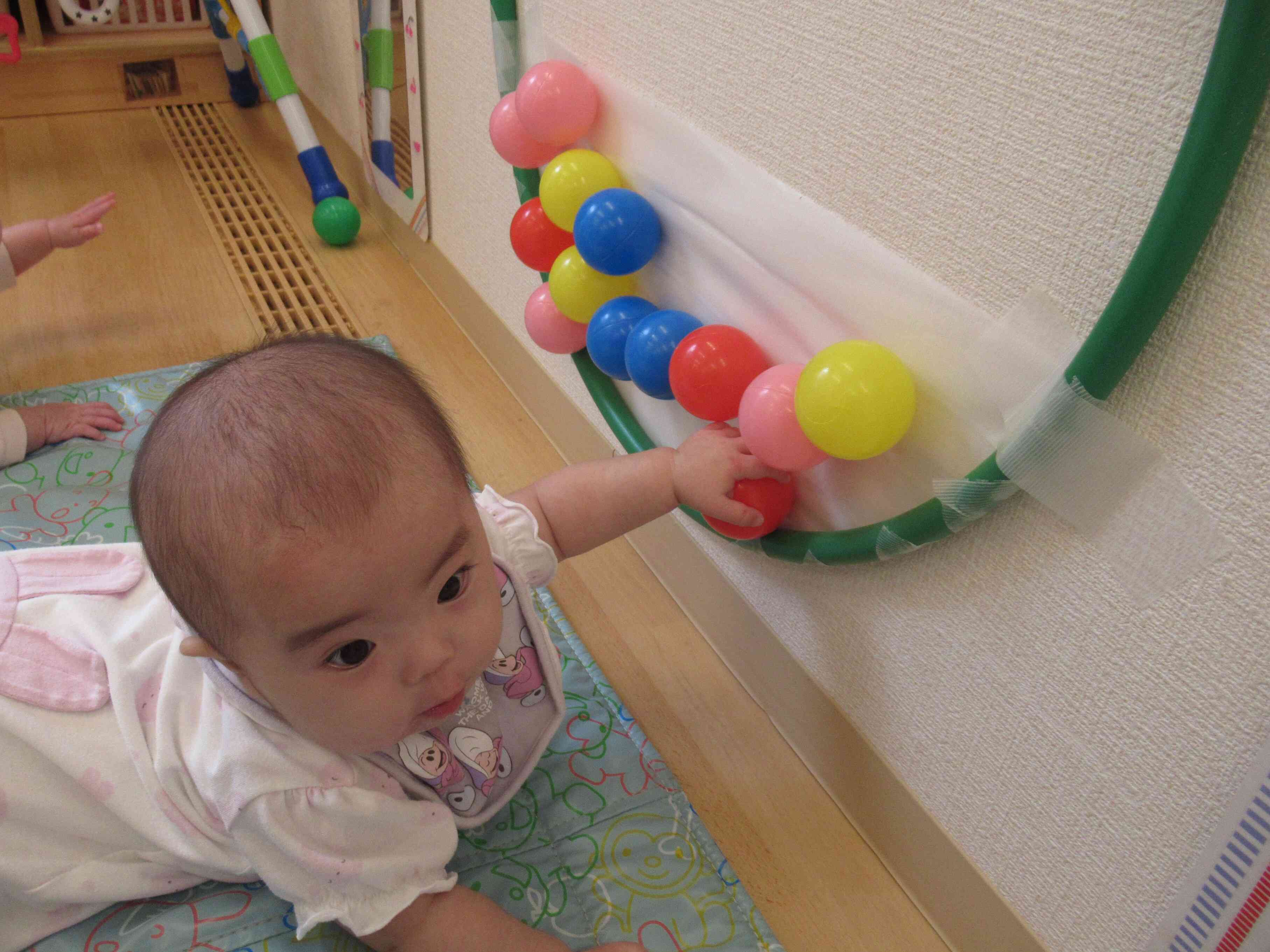 くっついたー！