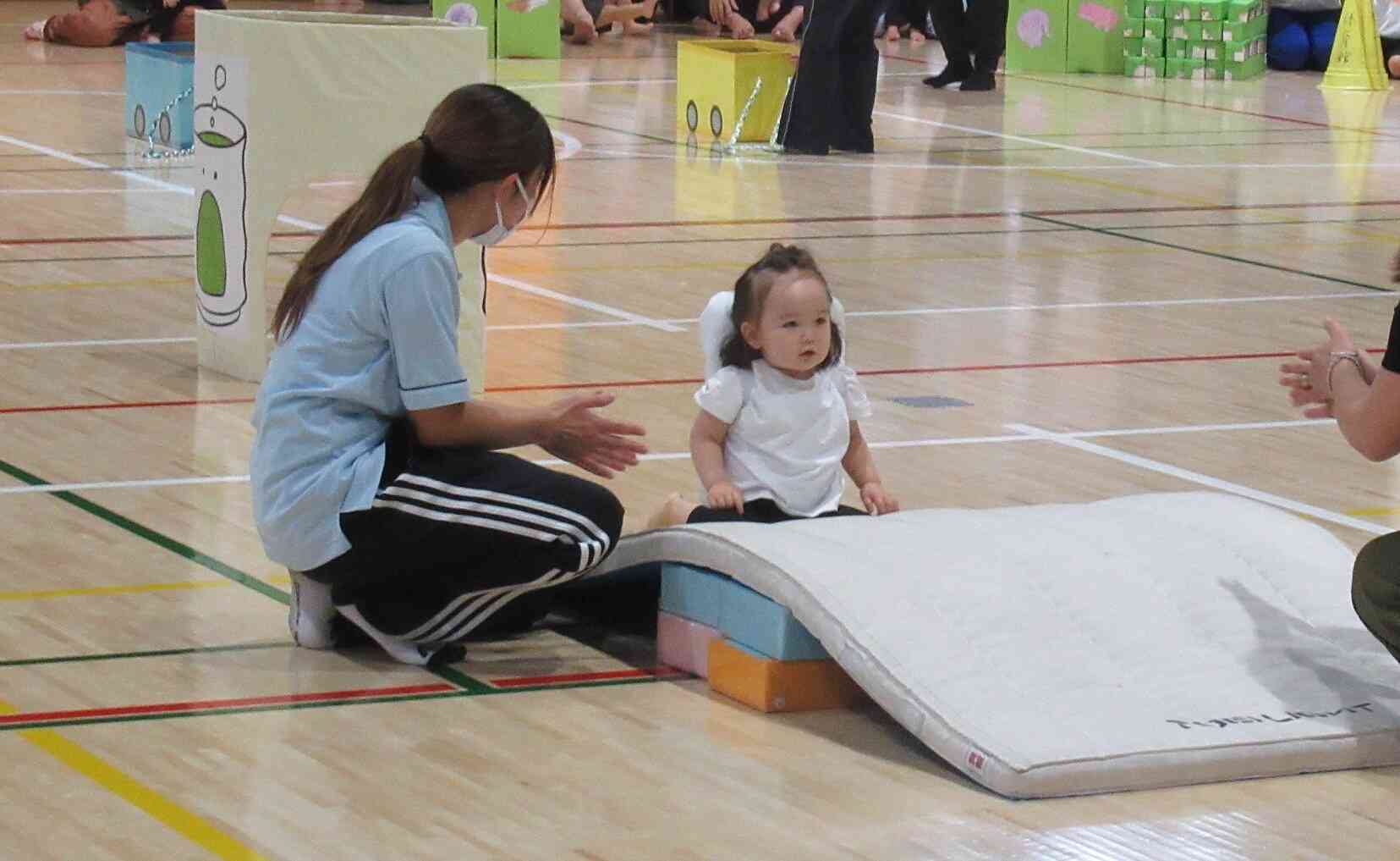 シャリの上にエビさん!