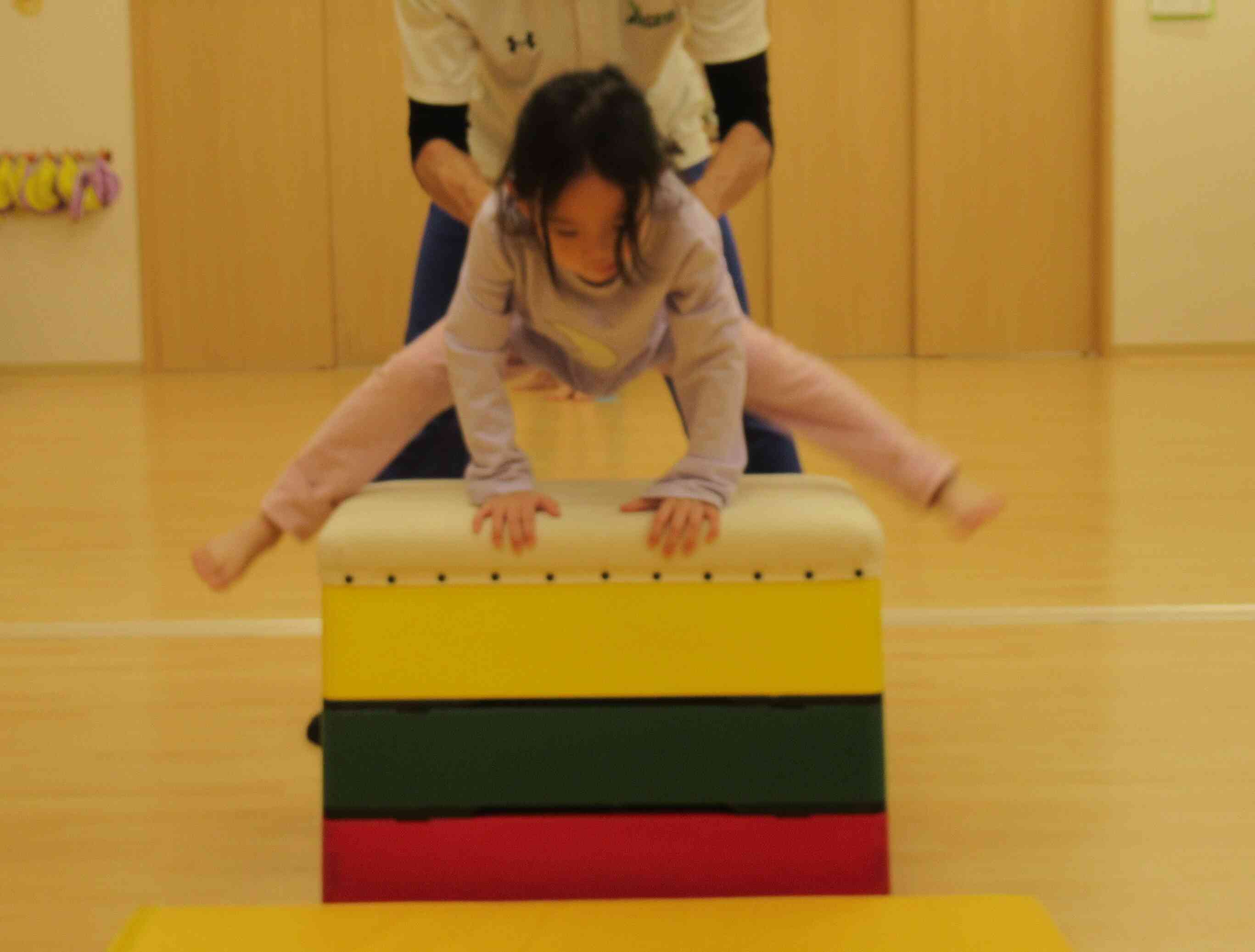 『体操教室！～跳び箱・マット編～』ぱんだ組(4歳児)