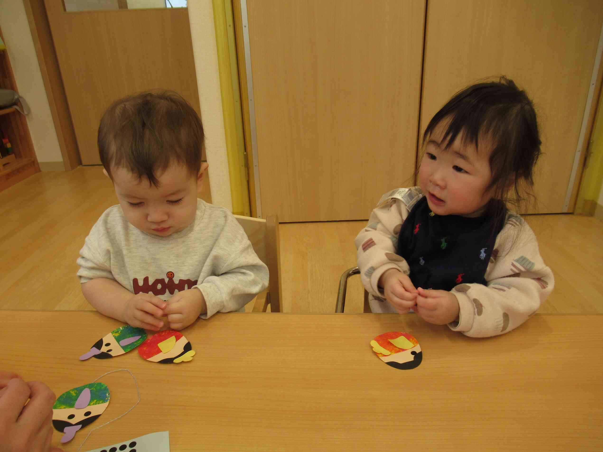 はじめてのひなまつり製作♪