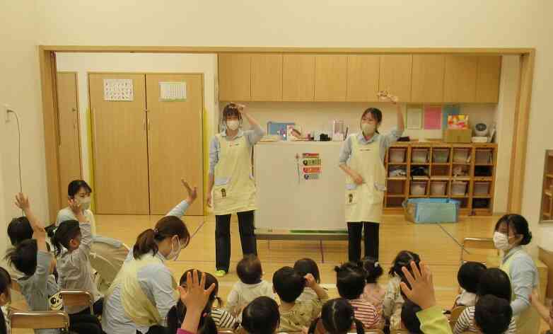 今日は楽しいこどもの日会