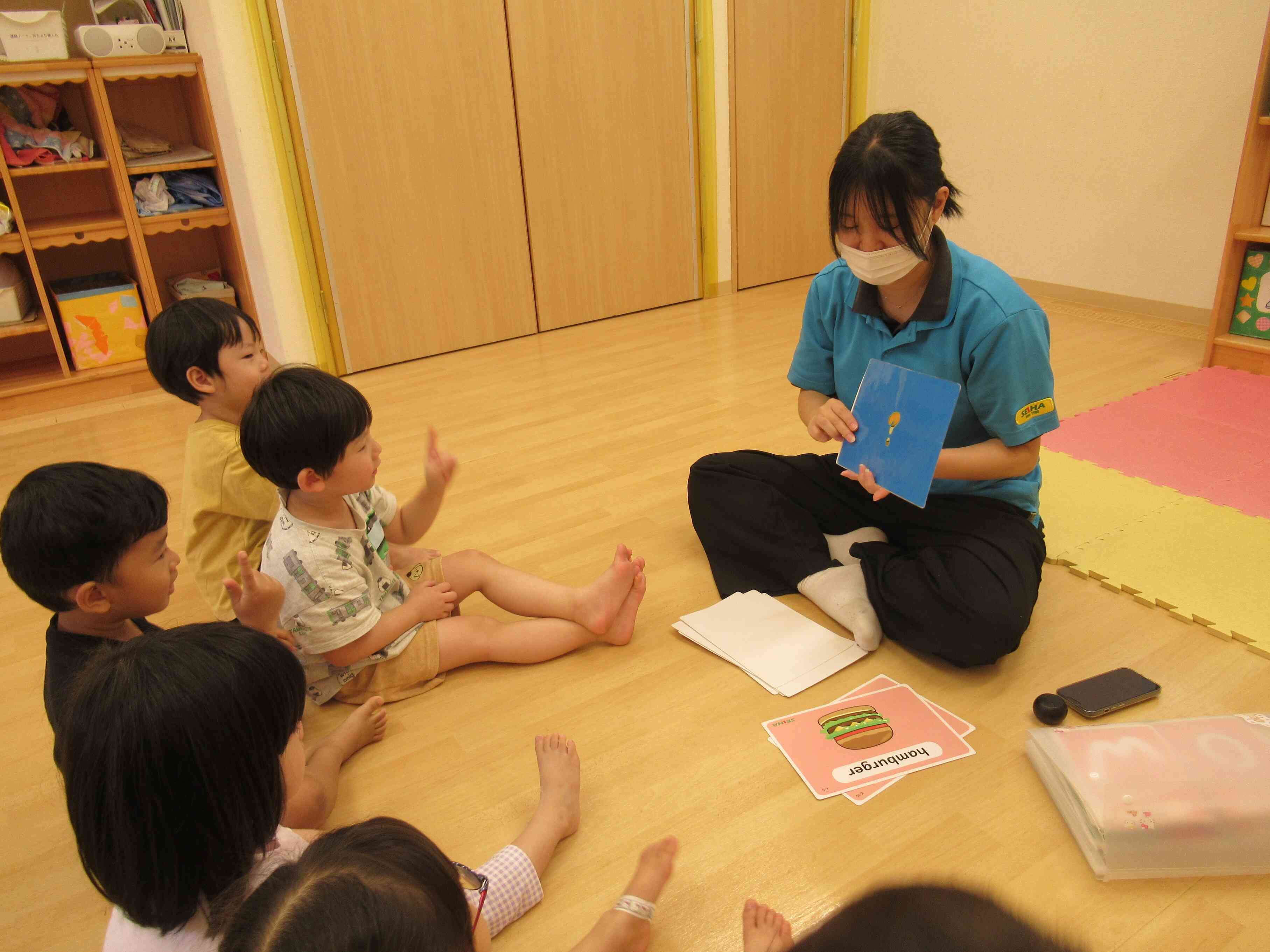 英語教室（りす組：3歳児）