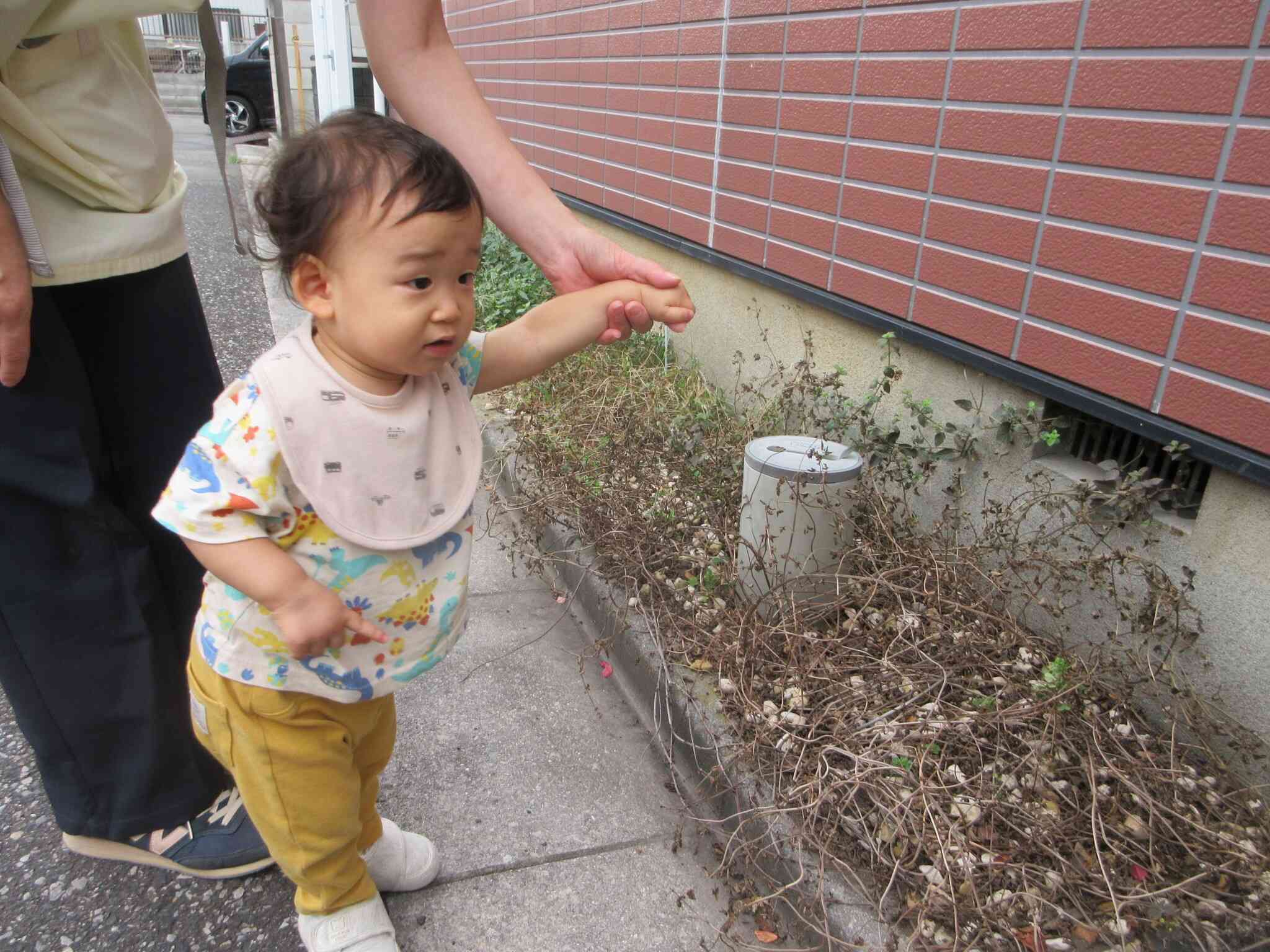 歩く練習も☆