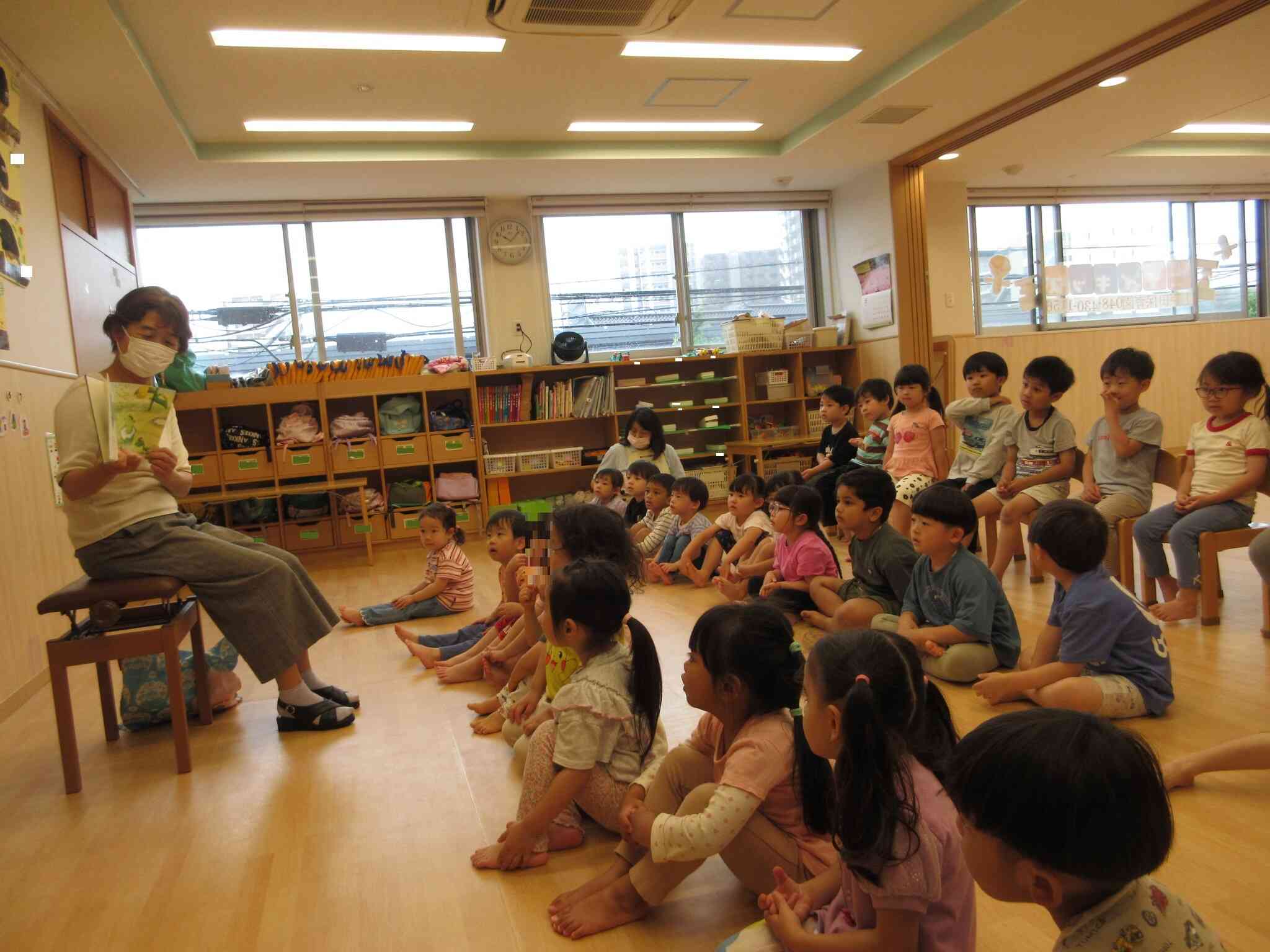 3歳児から5歳児のお友だち