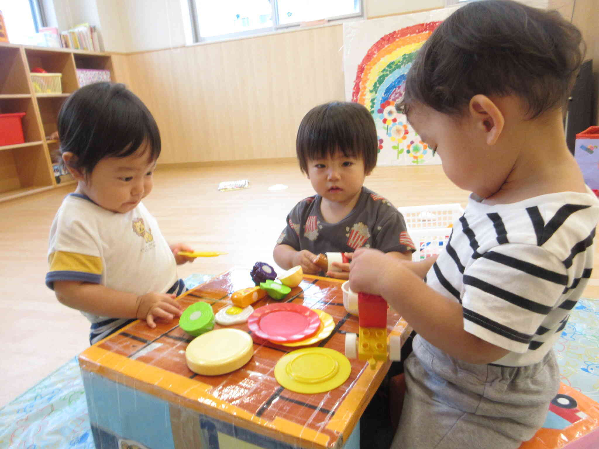 男子会もスタート。