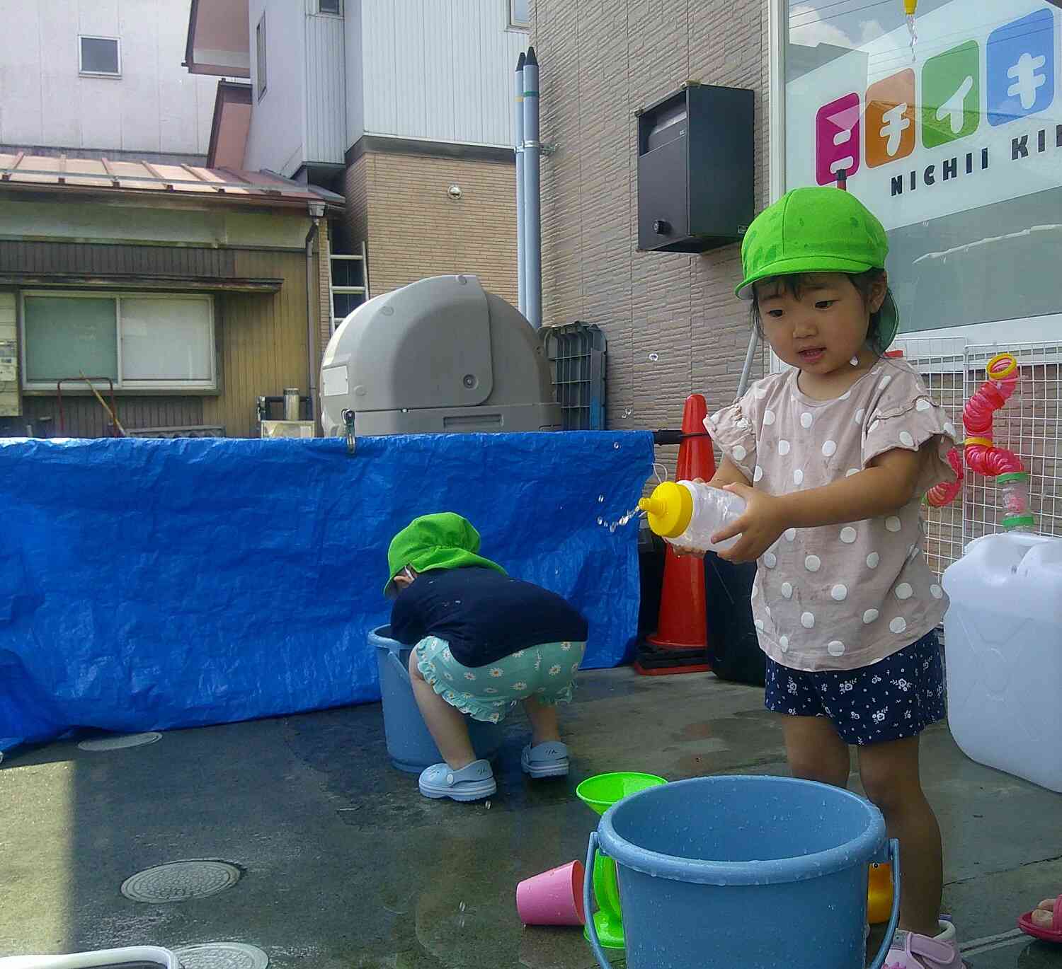 うさぎ組（２歳児）７月の様子①