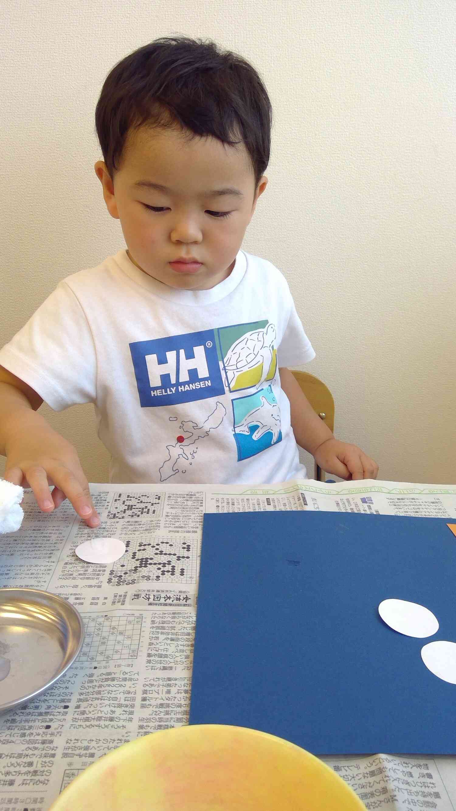 うさぎ組（２歳児）８月の製作