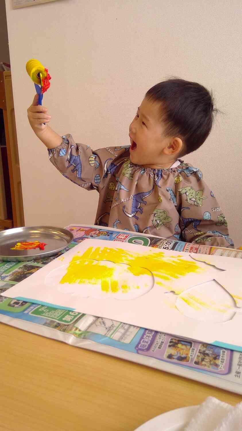 うさぎ組（２歳児）９月の製作