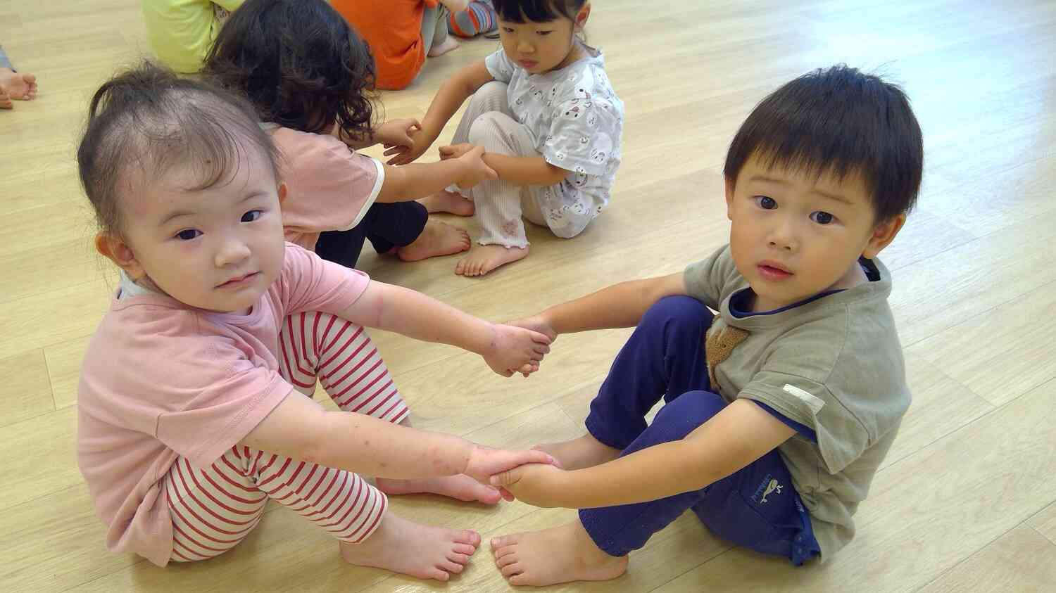 うさぎ組（２歳児）１０月の様子