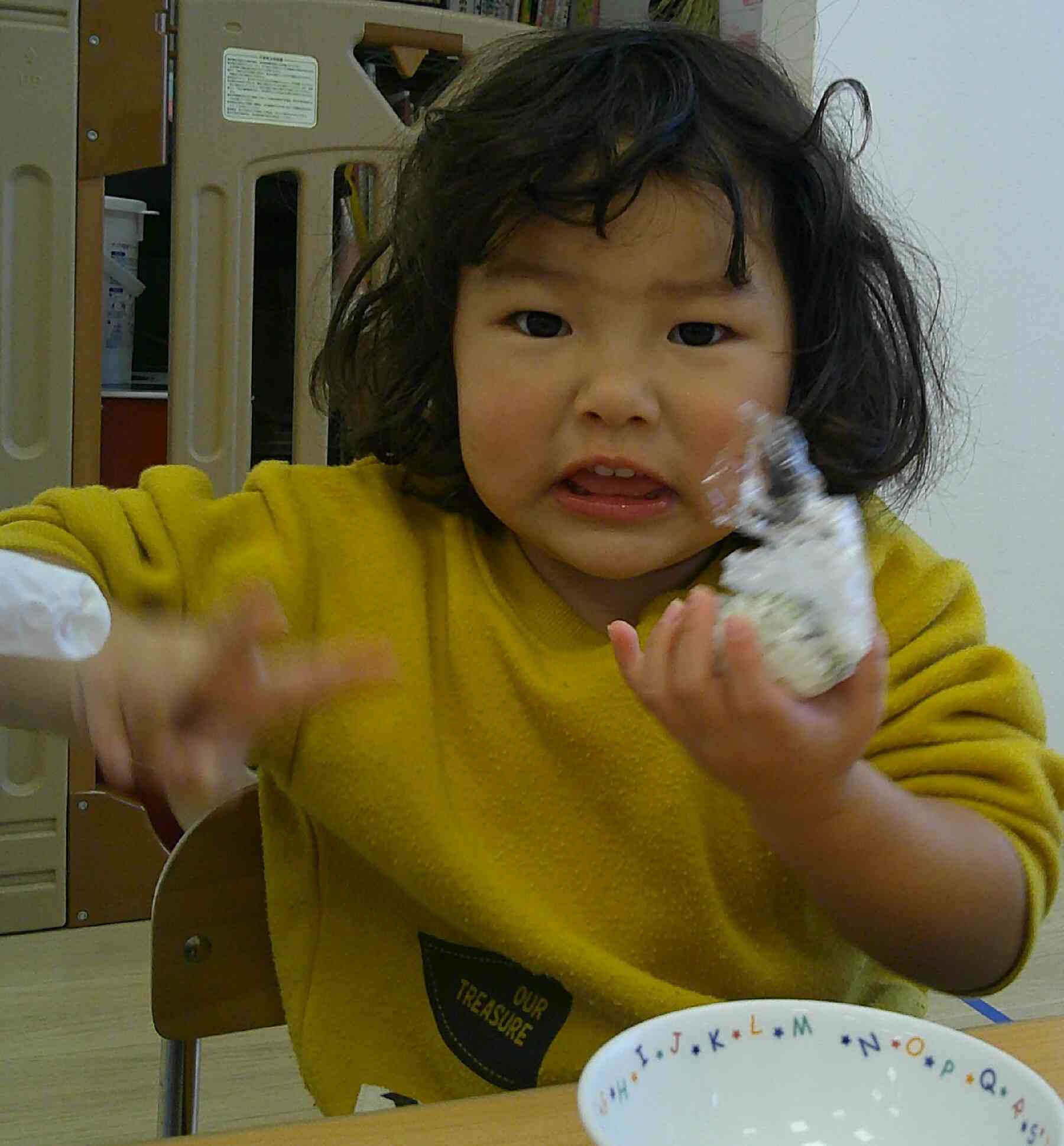 おにぎりを握ろう