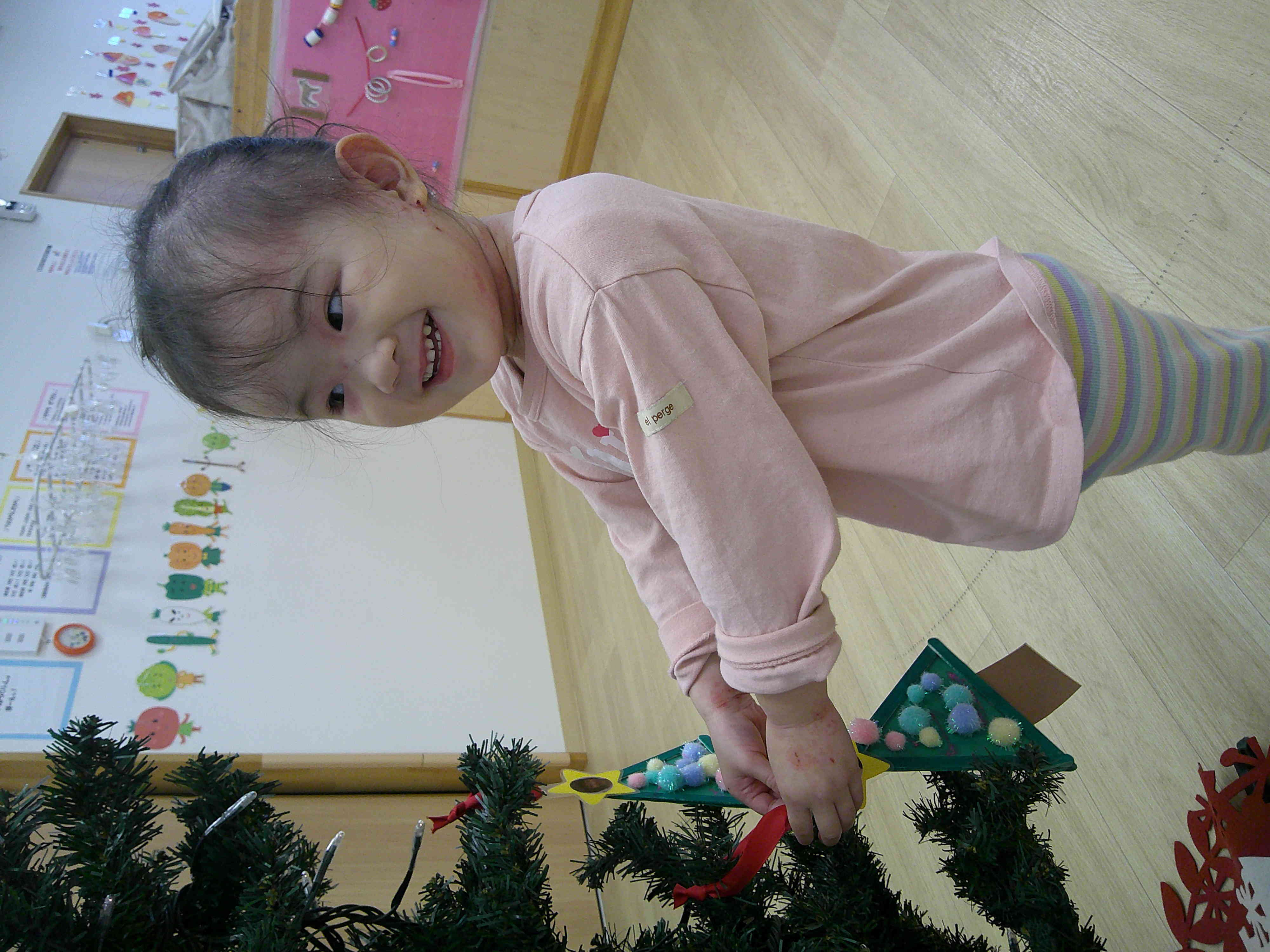 うさぎ組（2歳児）12月の様子①