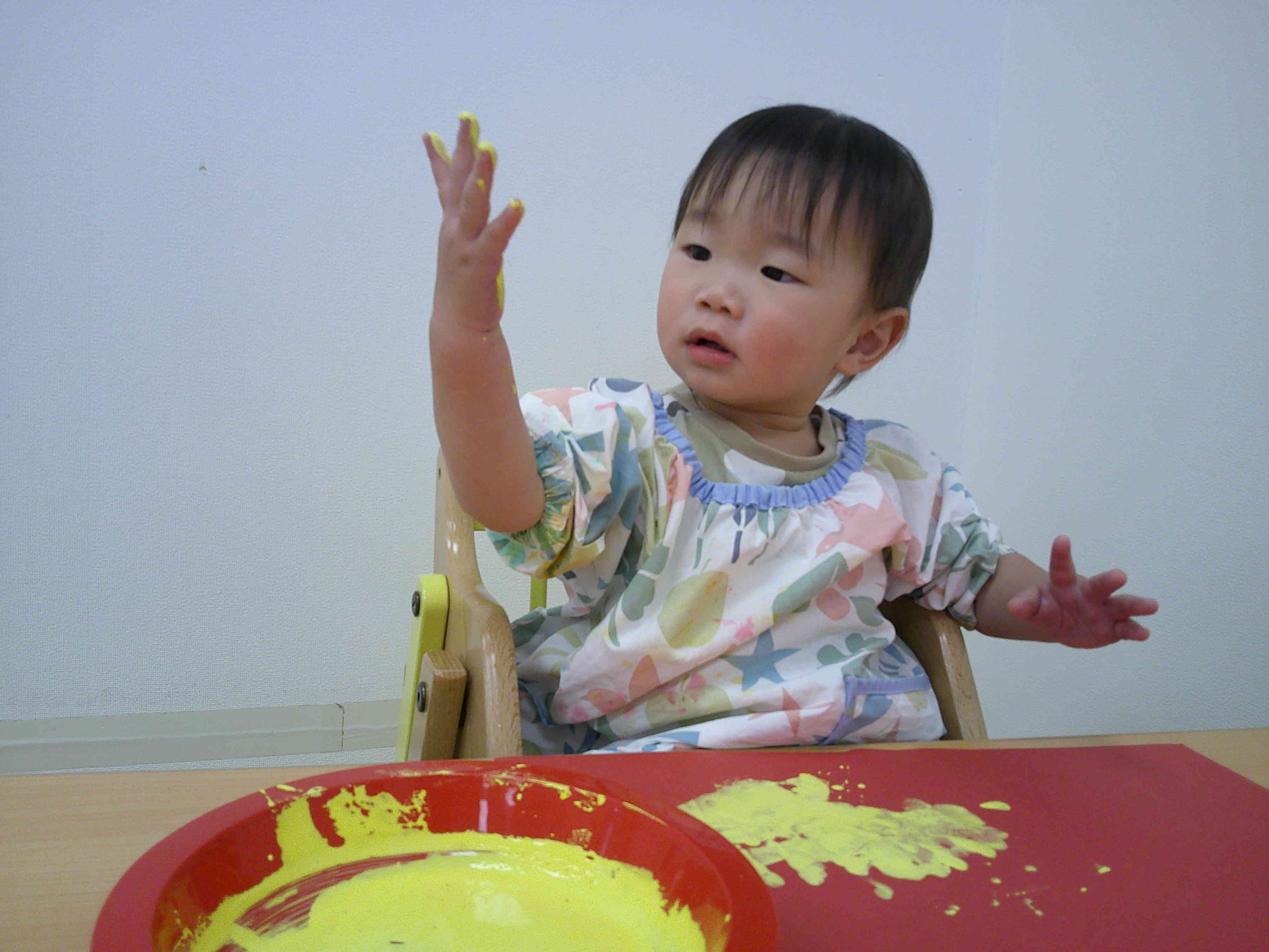 手の色が変わった！！