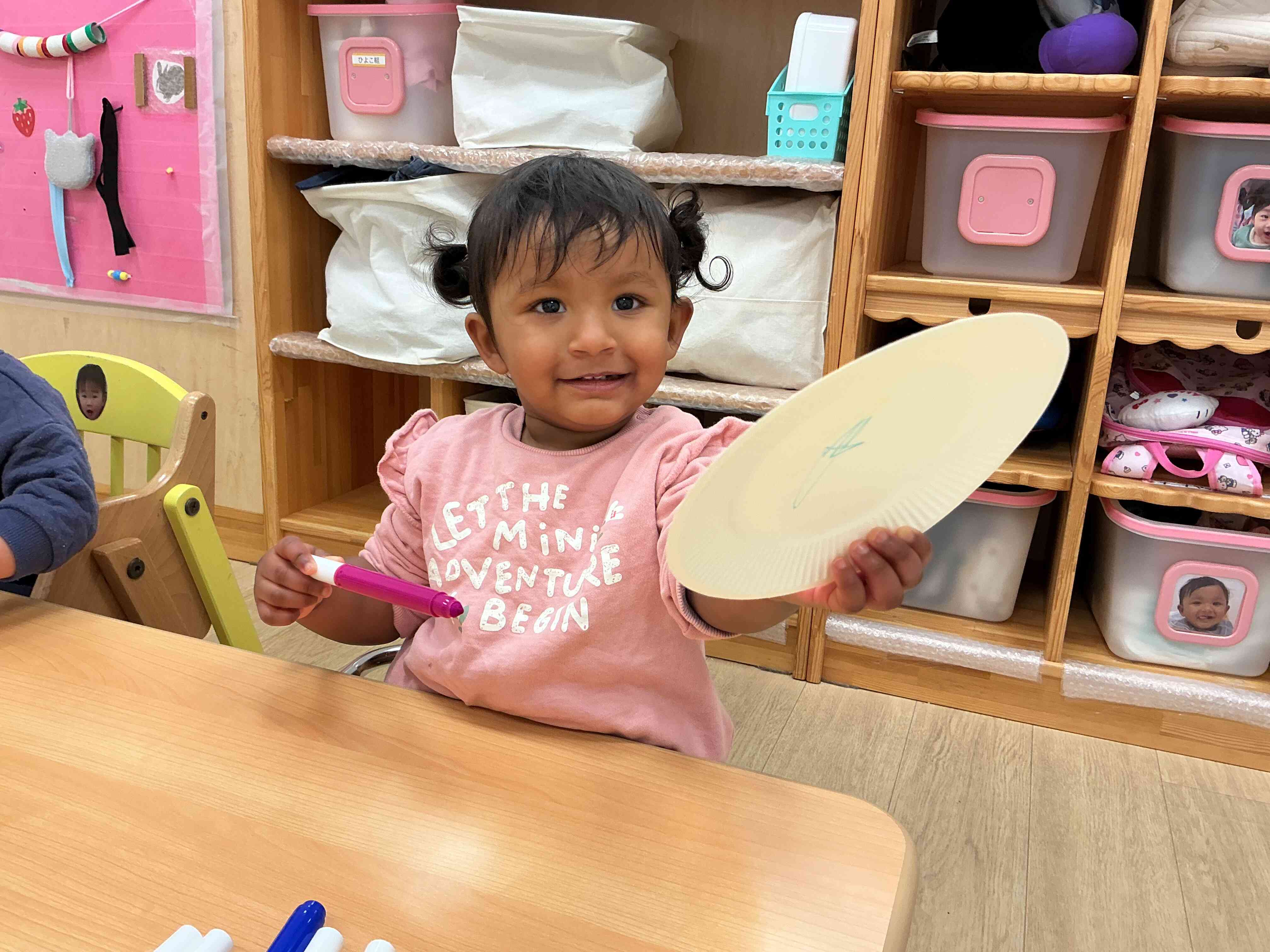 ひよこ組（0歳児）１月の製作①