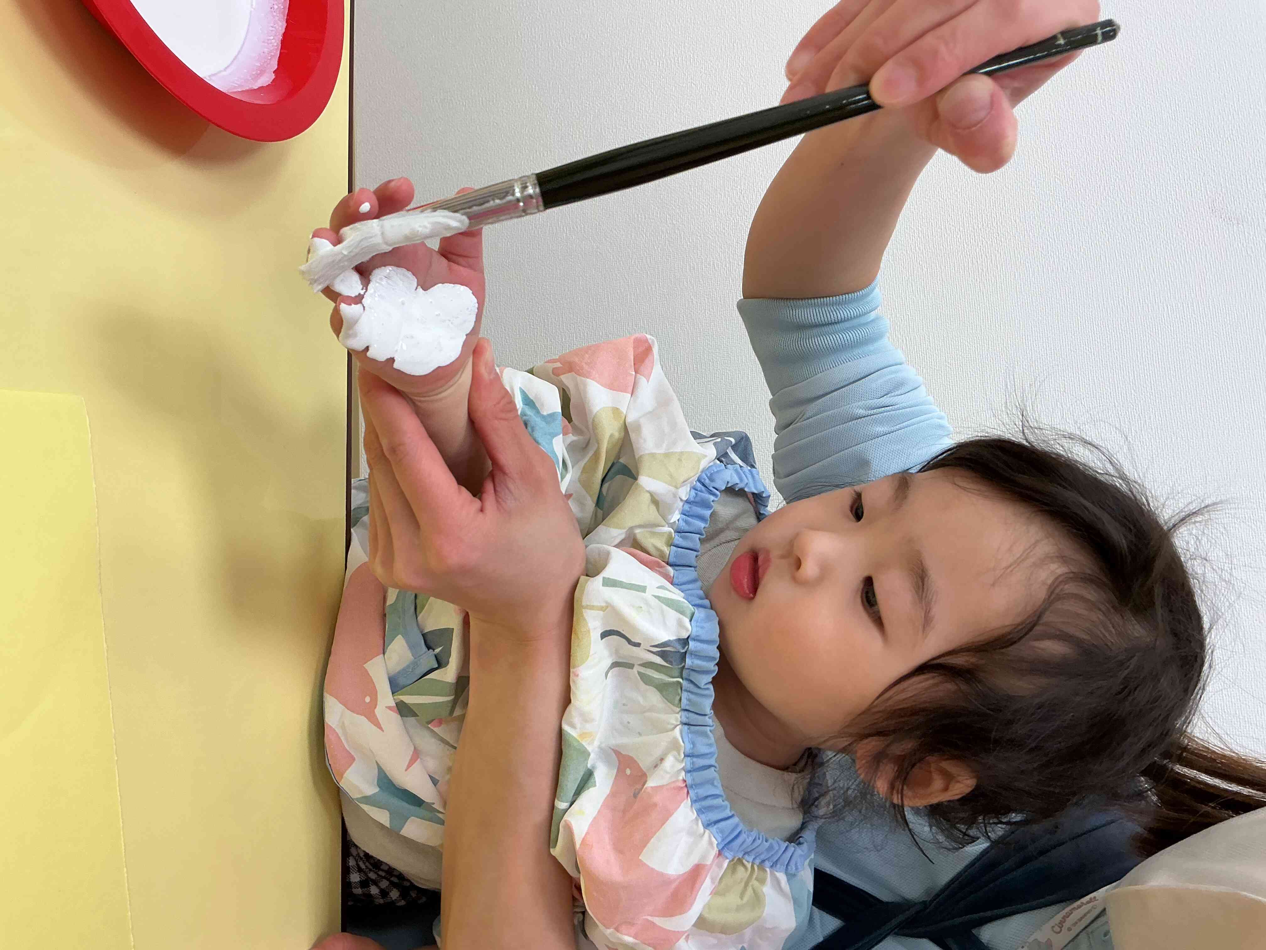 ひよこ組（0歳児）1月製作②