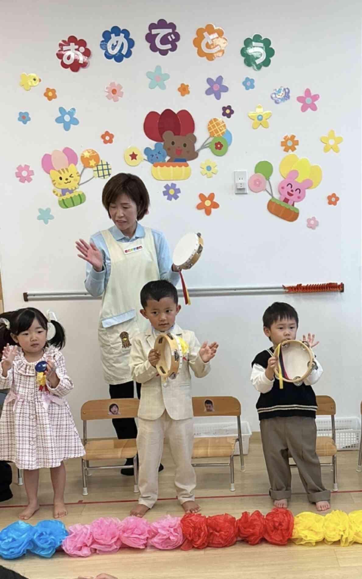 歌をうたったり、合奏も頑張りました！