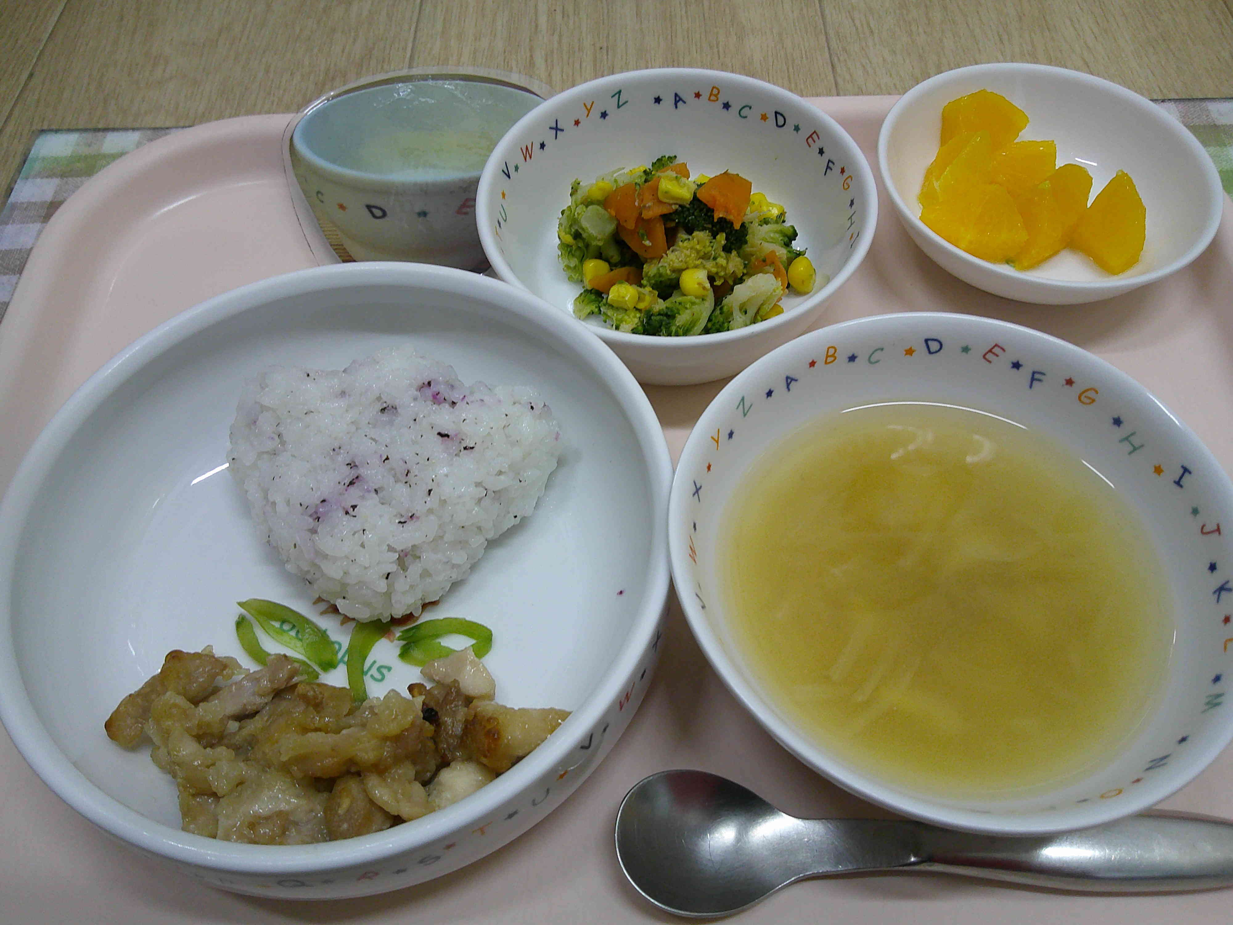 4月1日進級おめでとう給食！（幼児食）