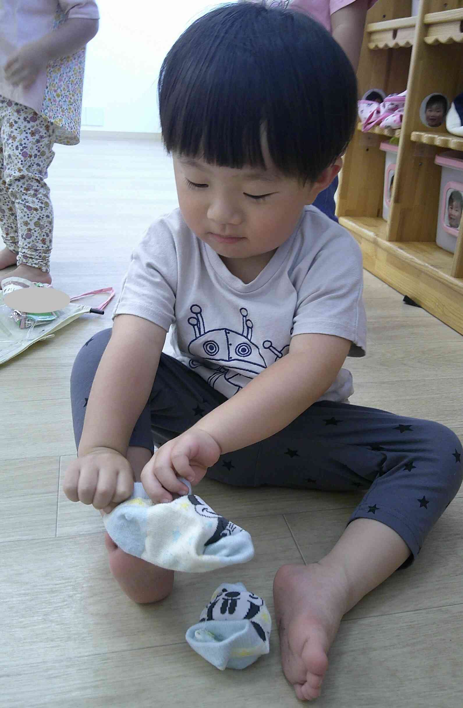  うさぎ組（2歳児）５月の様子②