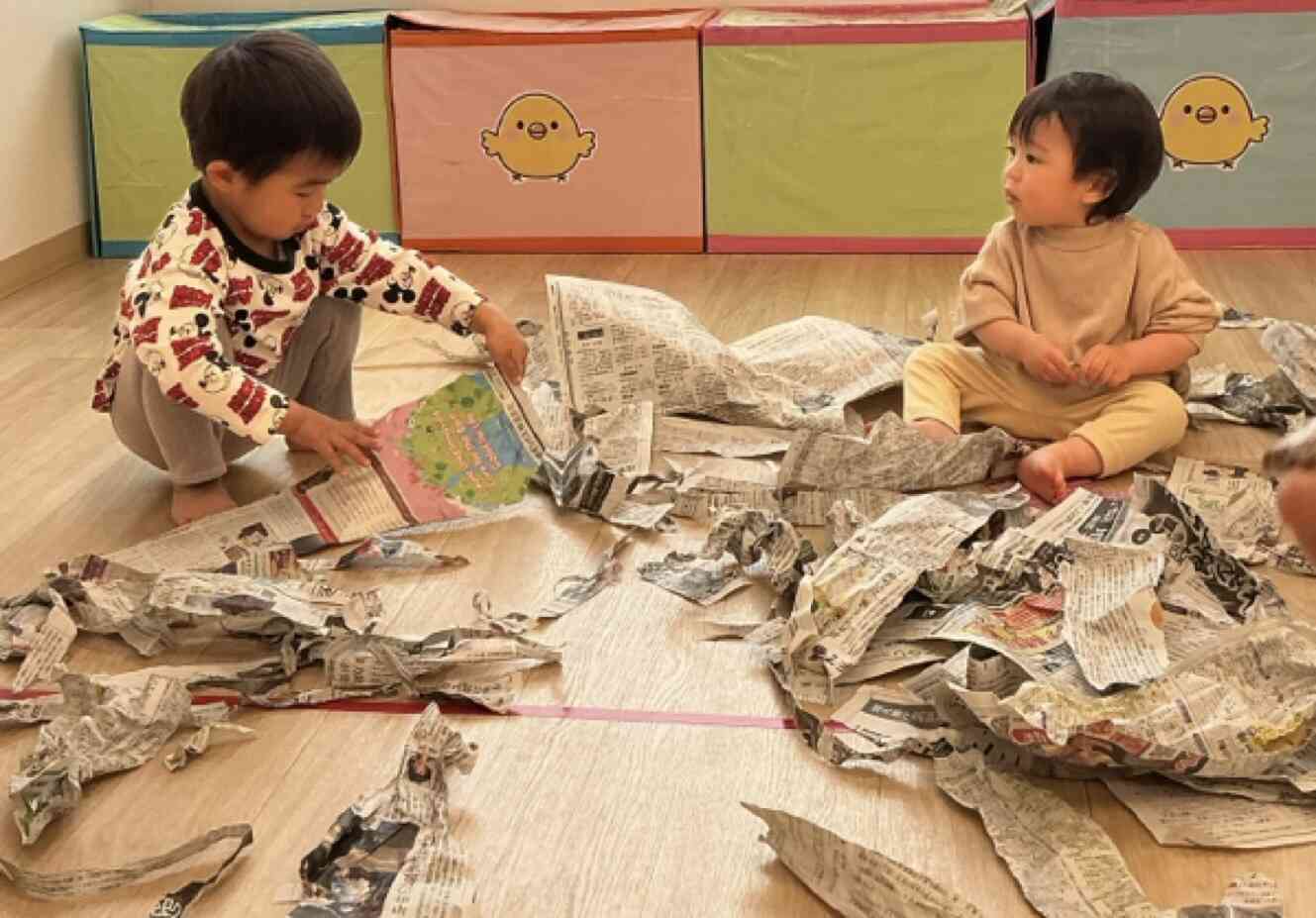 あひる組（1歳児）5月の様子①