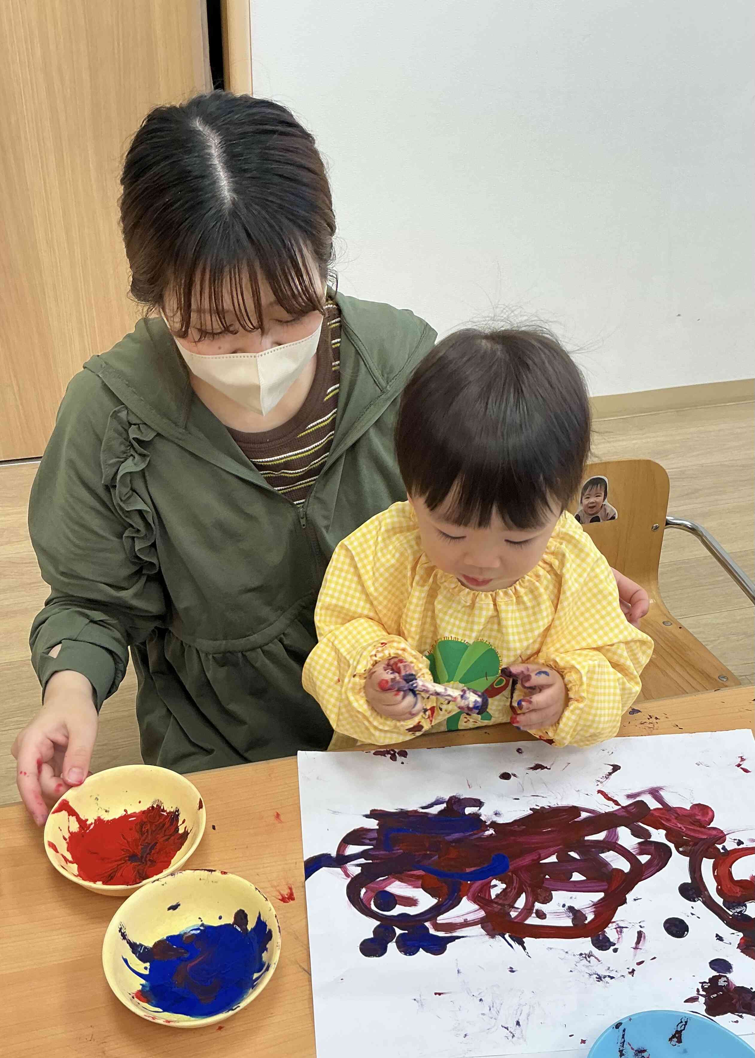 あひる組(1歳児)保育参観