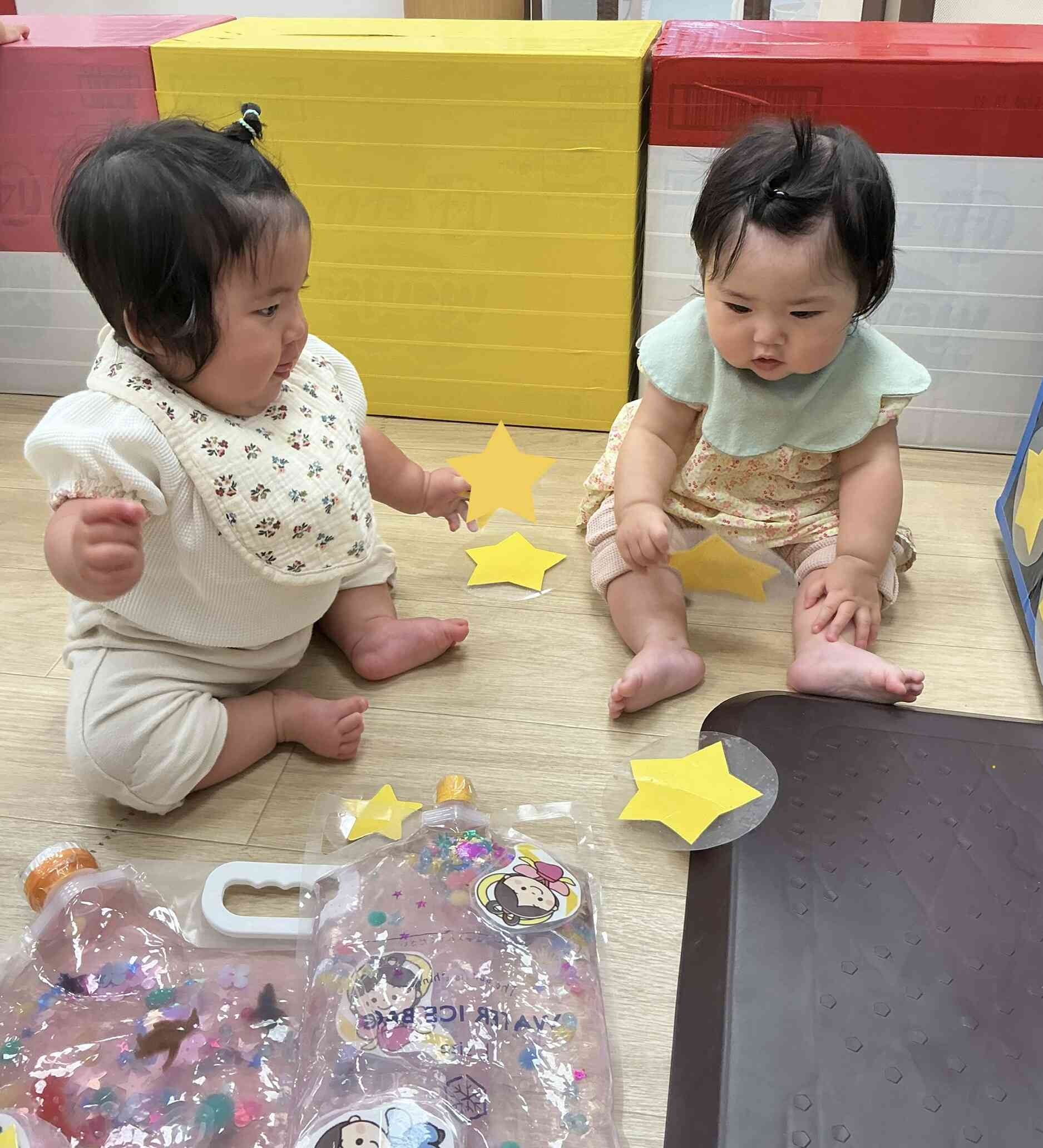 冷たくて、気持ちいいなー