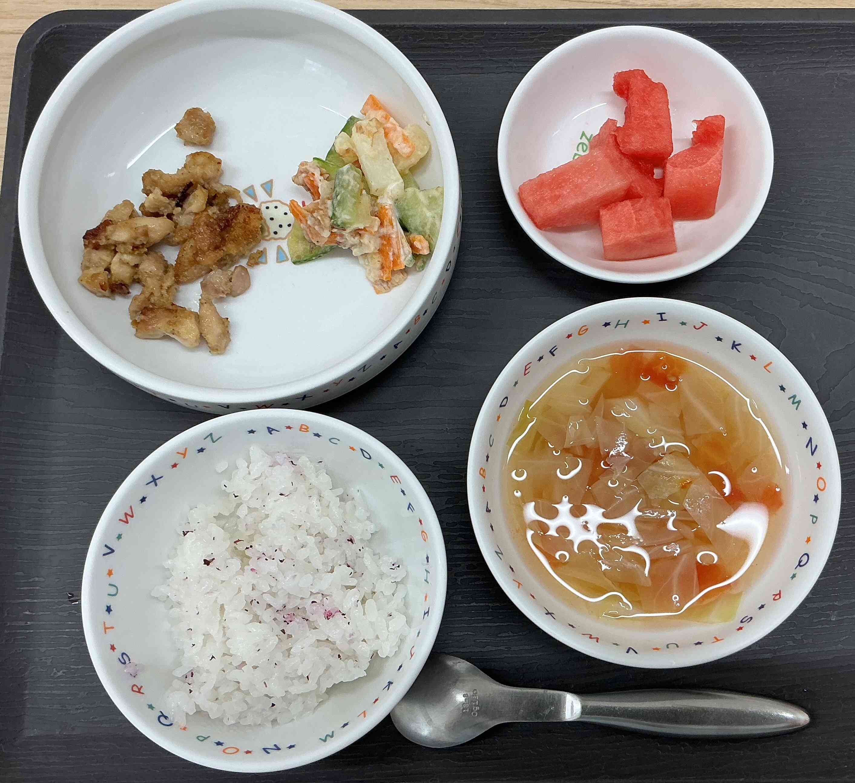 七夕の給食メニュー！
