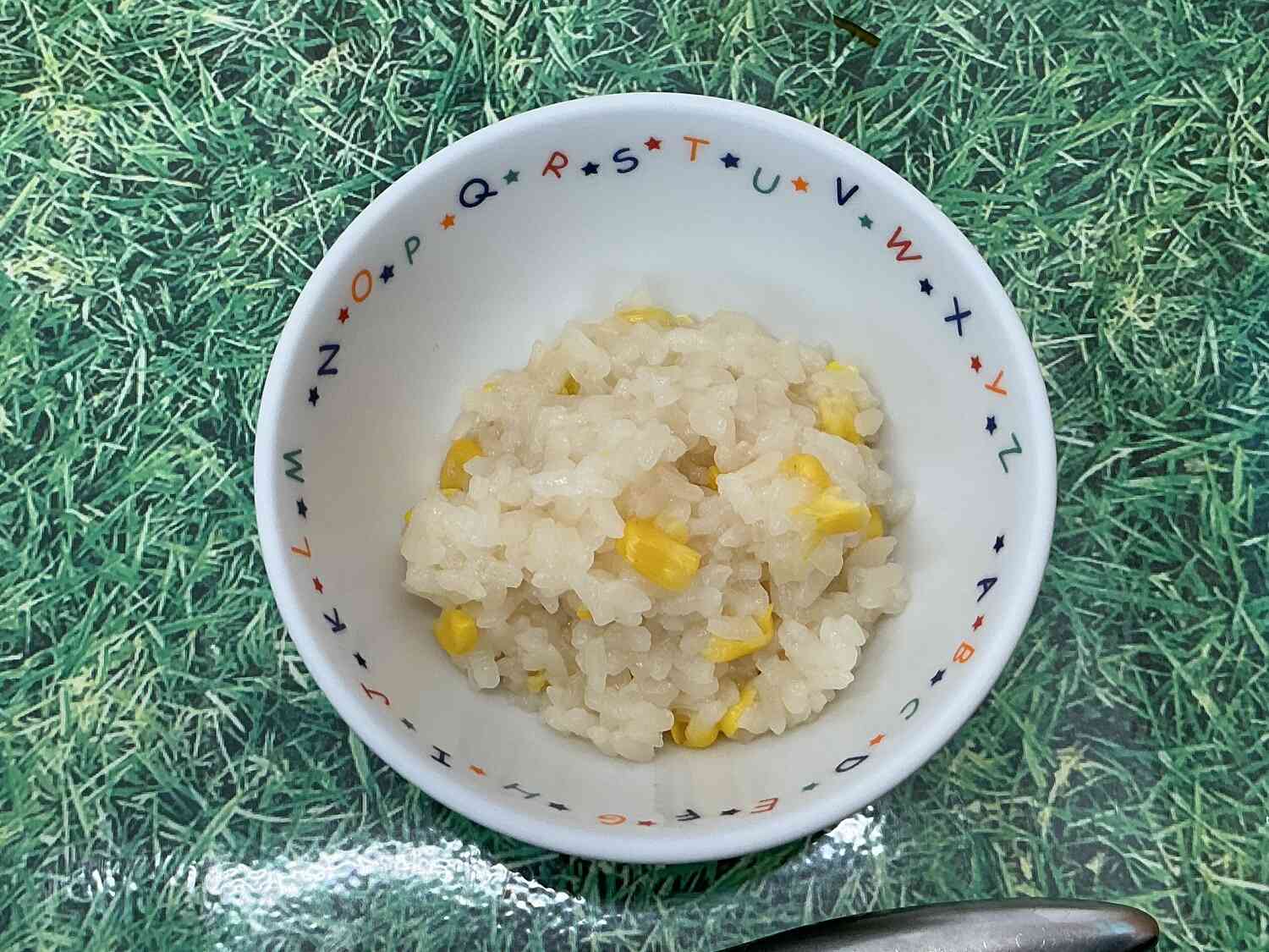 8月19日後期食おやつとうもろこし煮！