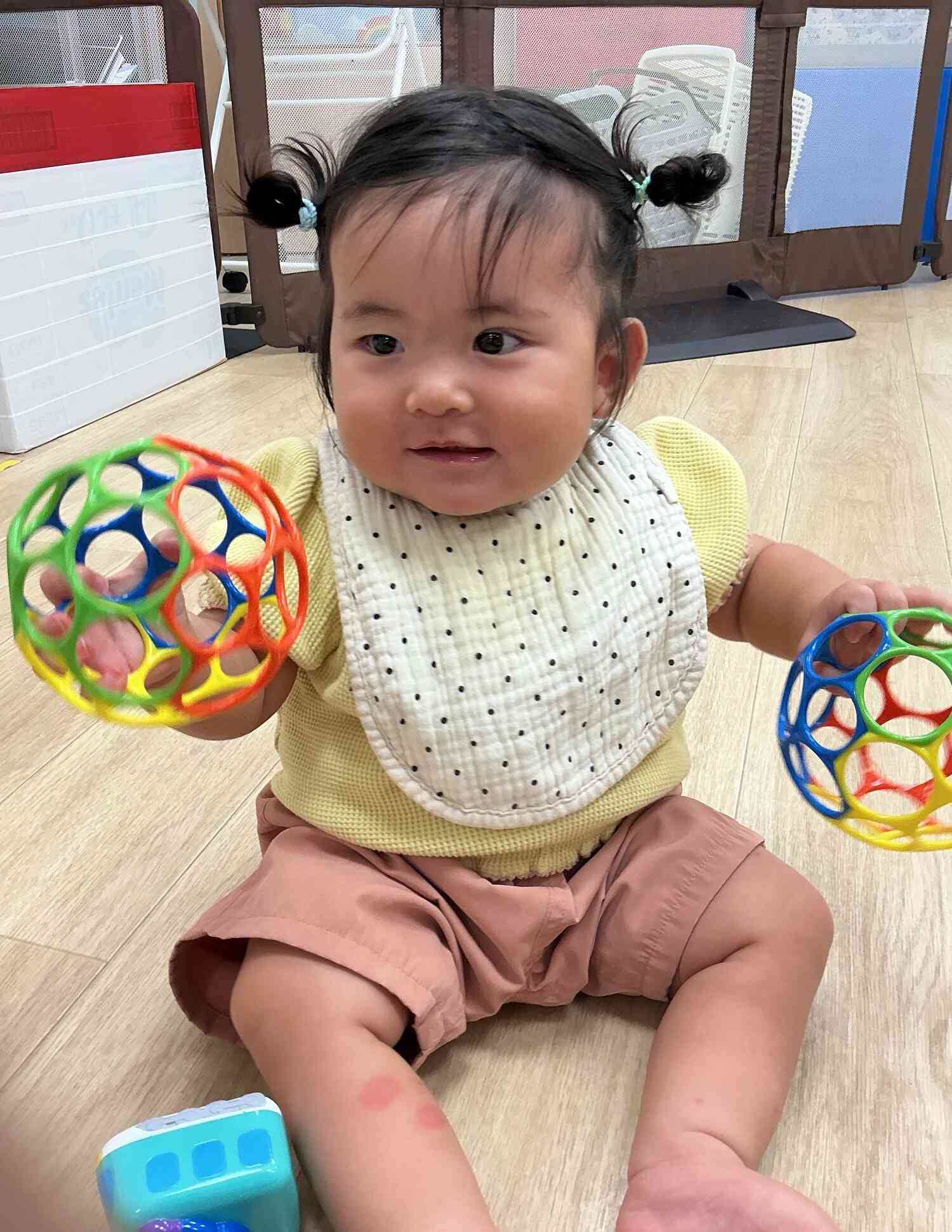 ボール遊びをしたよ☆