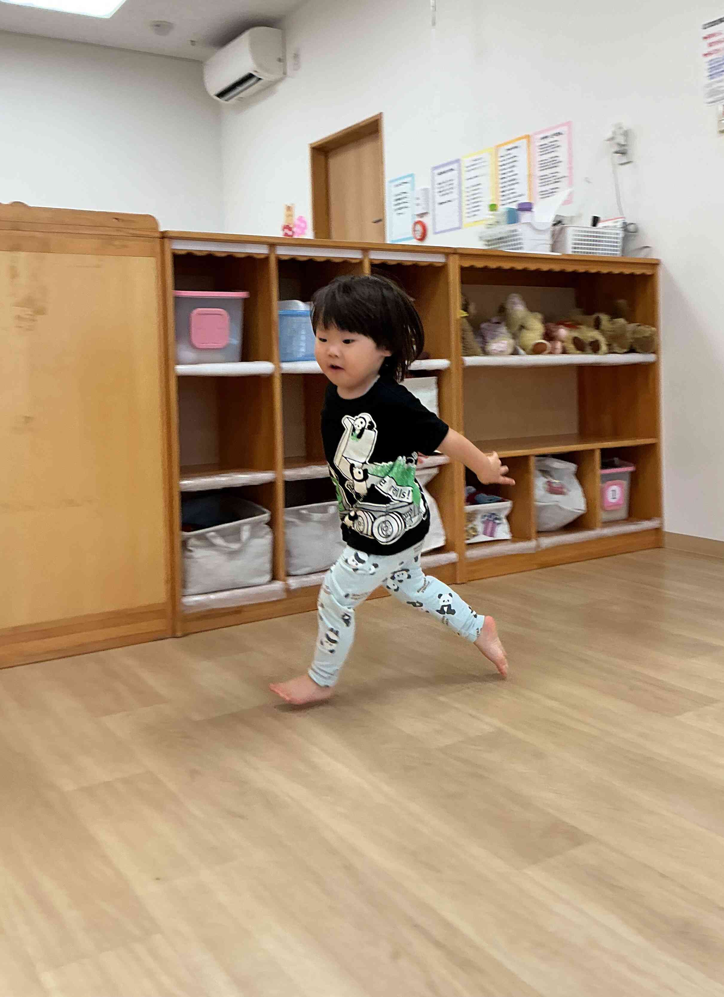 かけっこも頑張りました。
