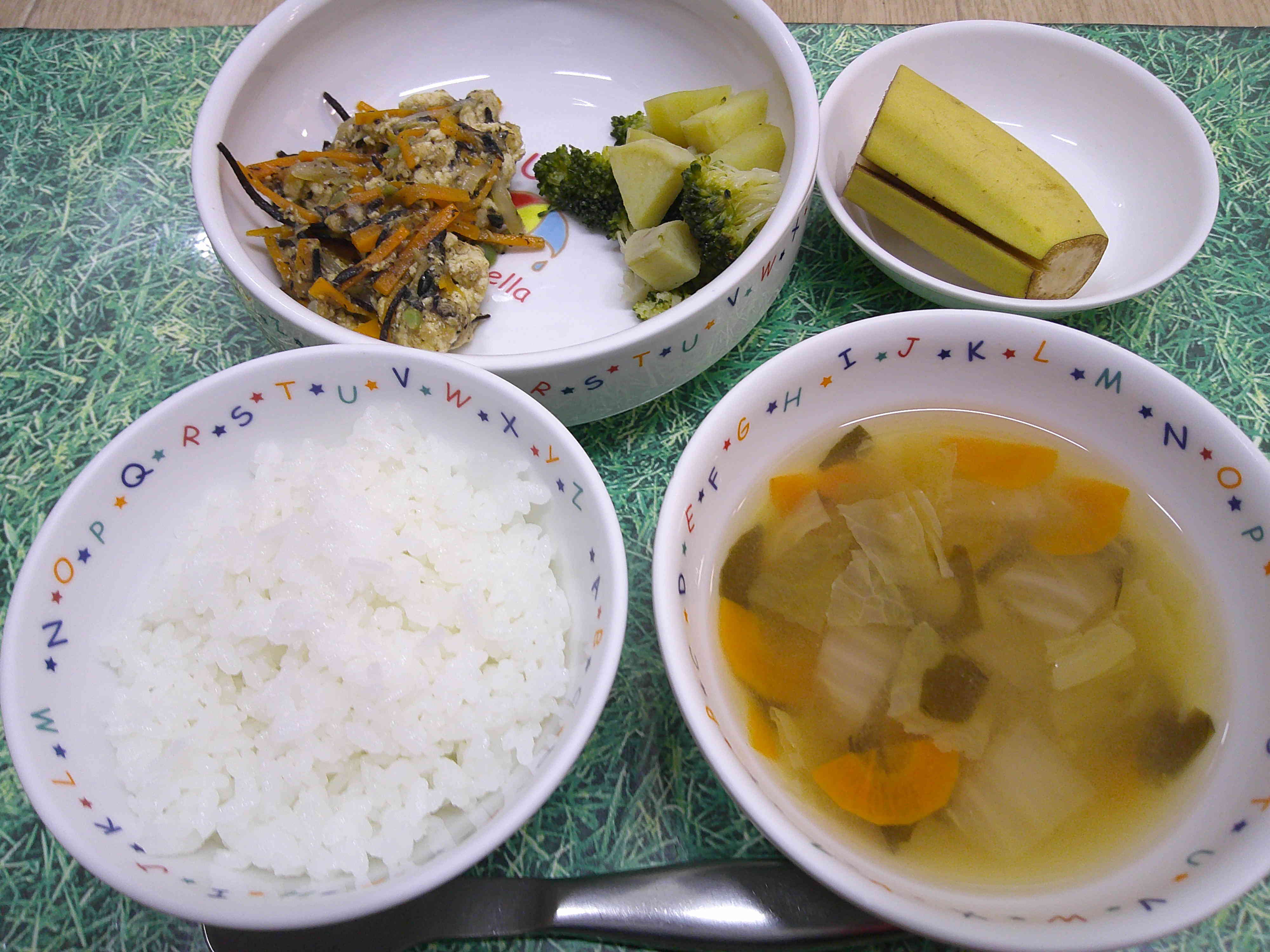 １０月１９日幼児食メニュー！