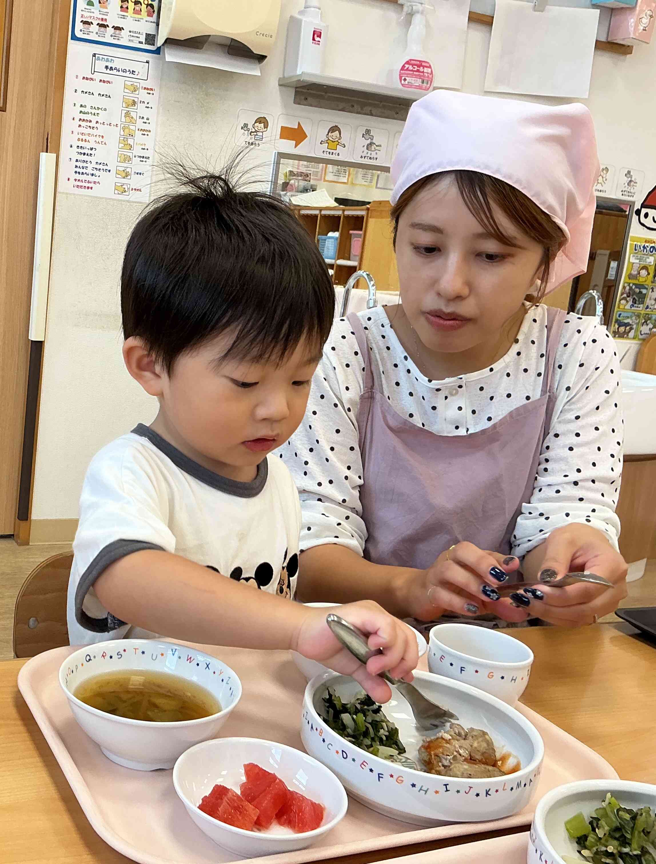 試食会の様子