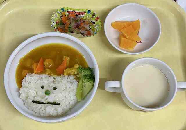 今日の給食は・・・？