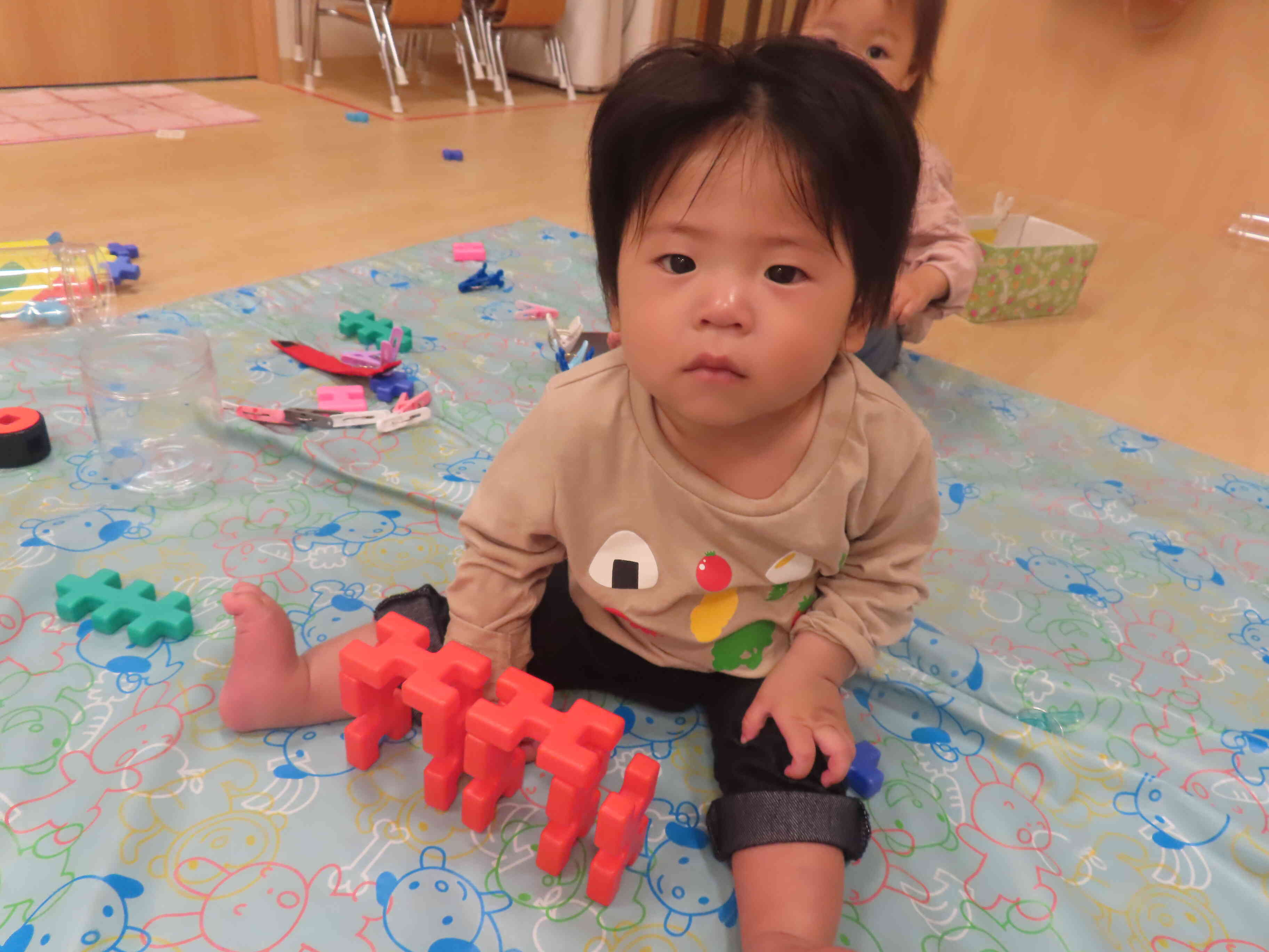 新しいお友だち♪（ひよこ組）