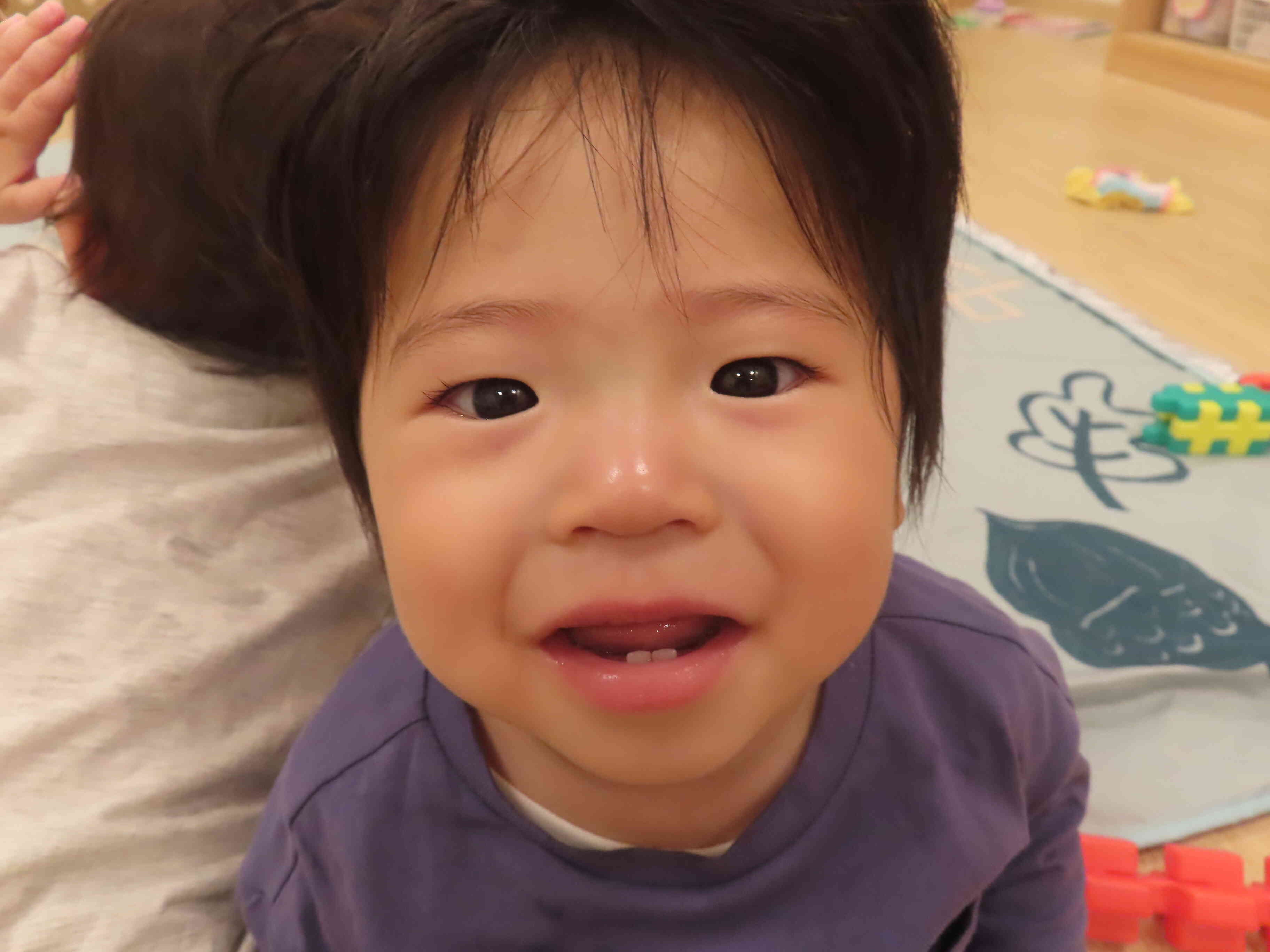 ドキドキの顔も徐々に和らいできました☆