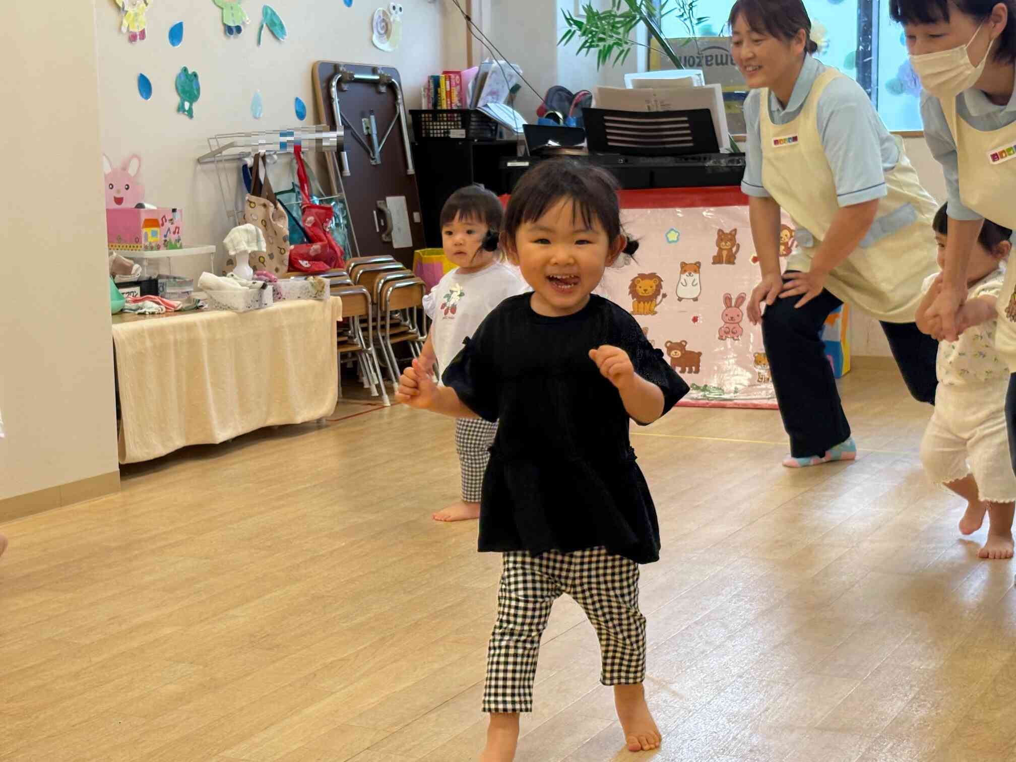 かけっこもしましたよ～！！