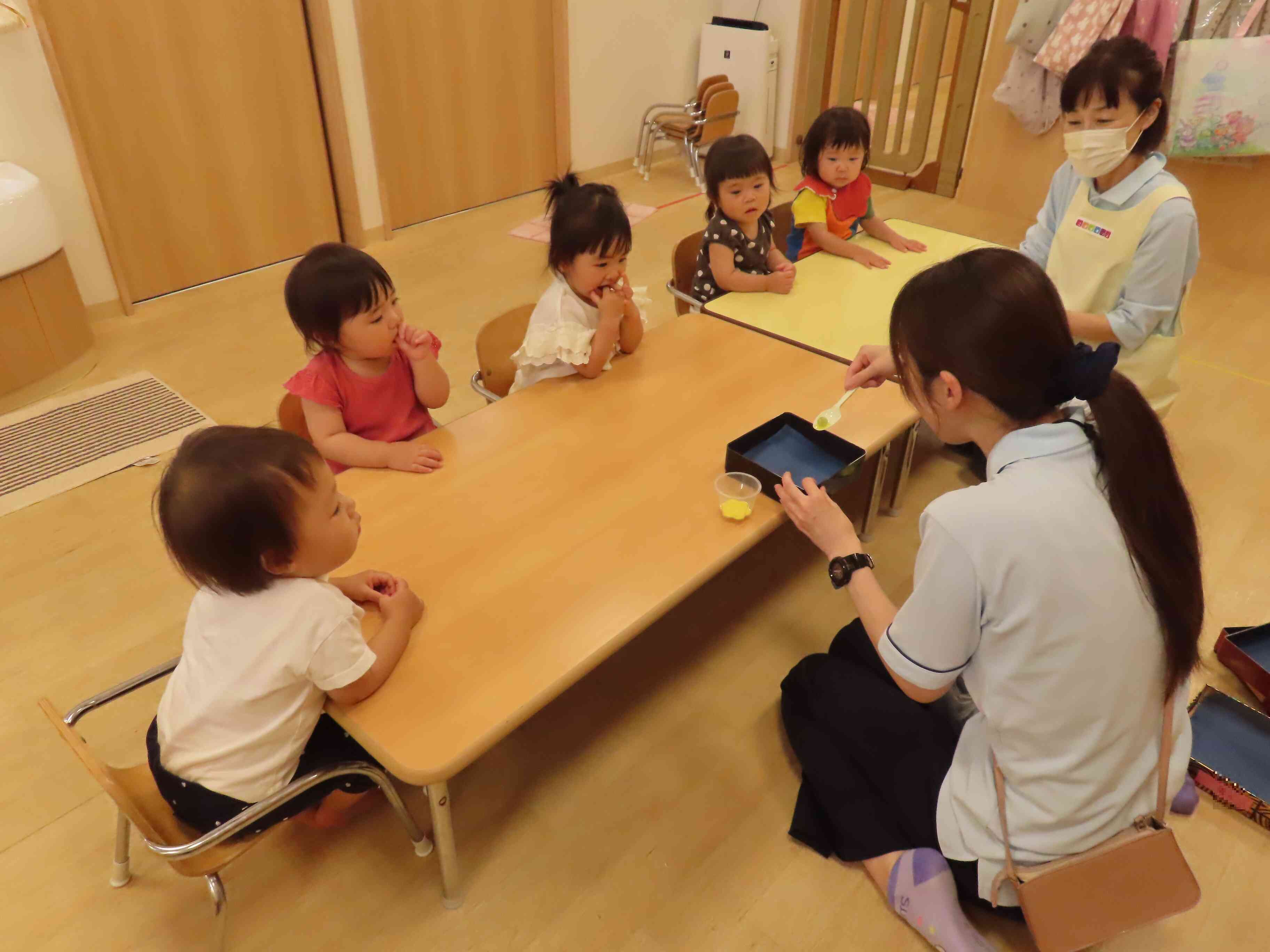 7月の製作活動（あひる組）