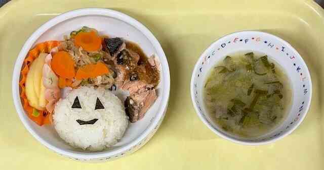 ハロウィン給食☆