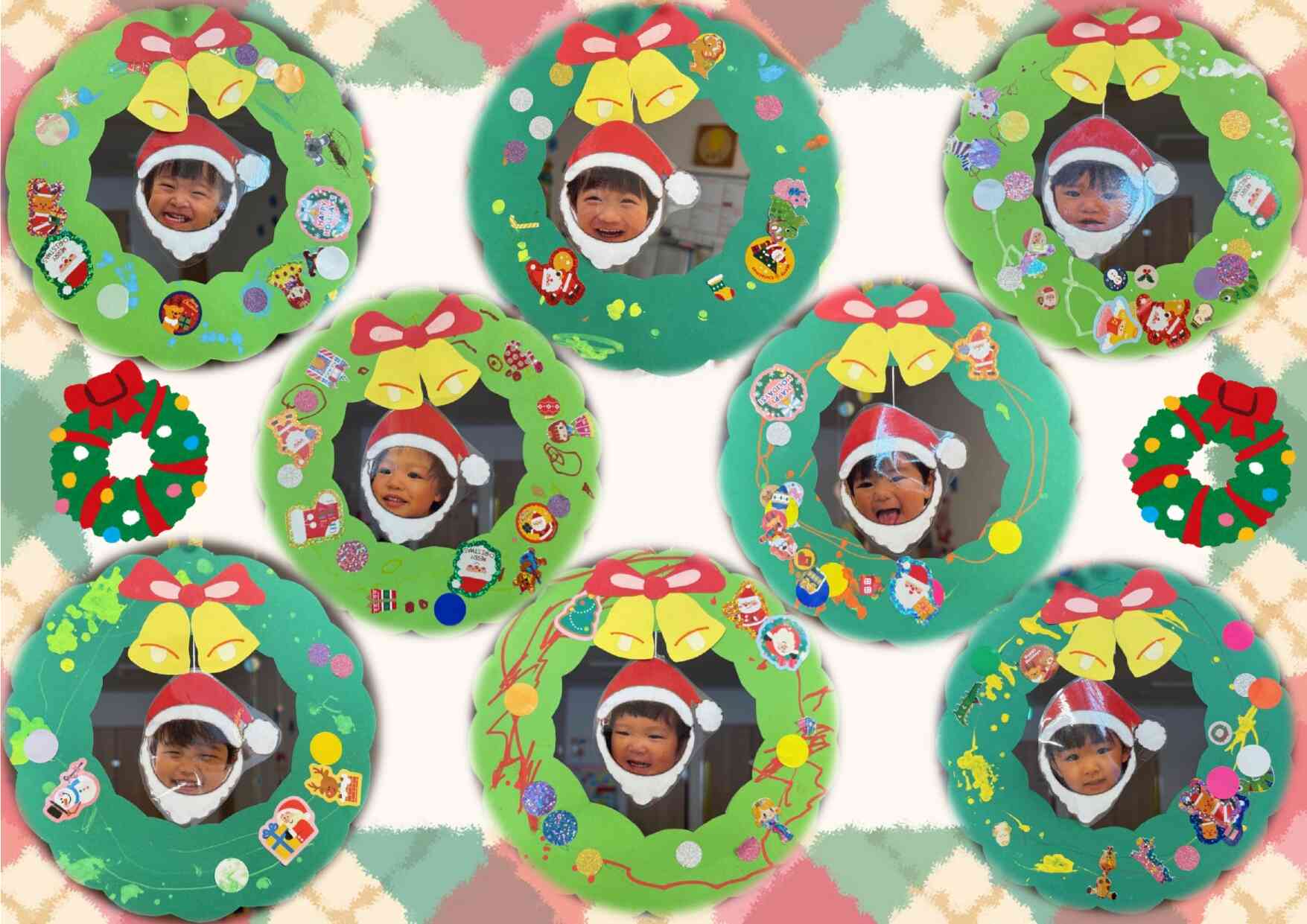 12月の製作活動（あひる組）