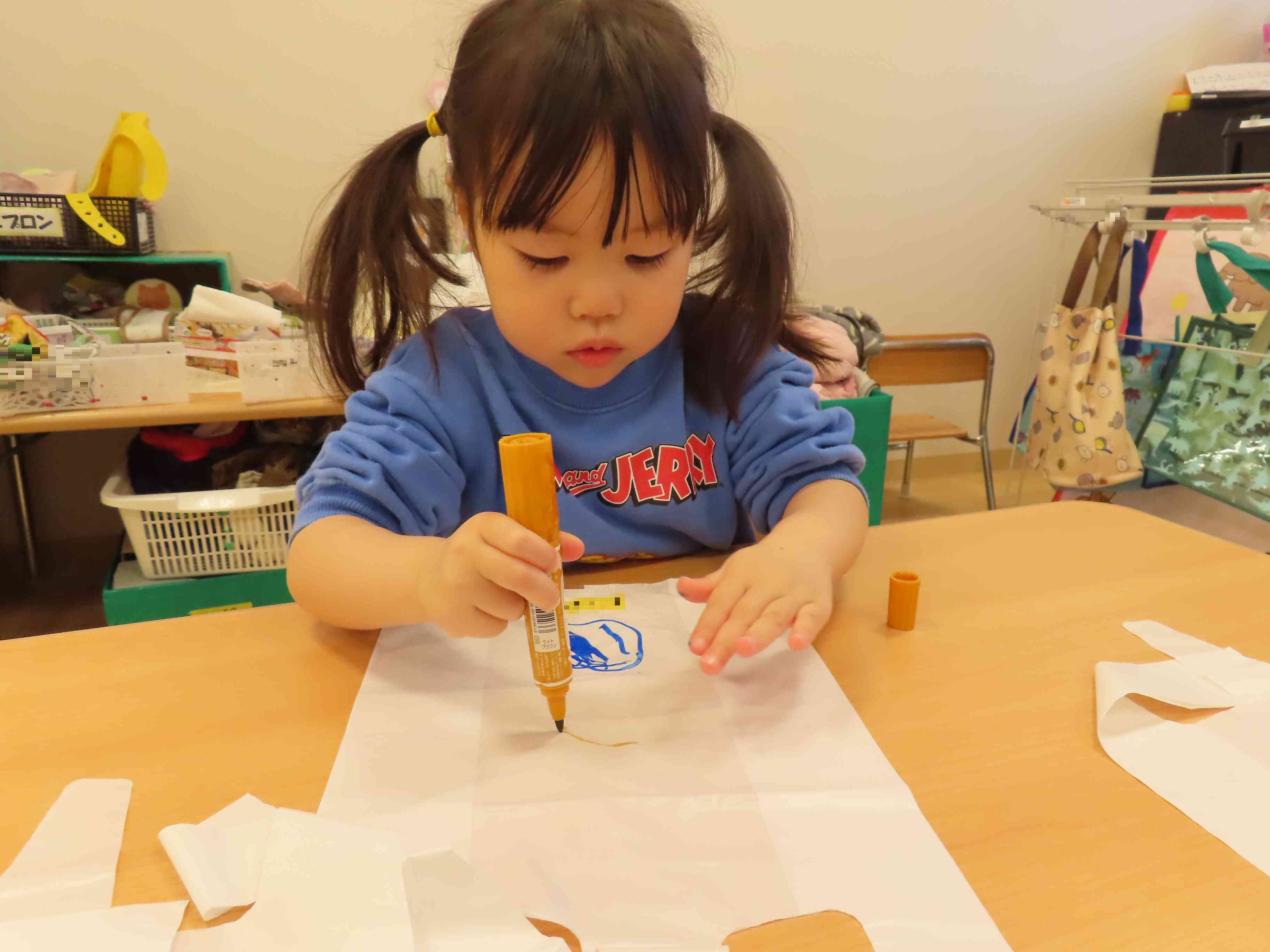 凧作りをしたよ☆