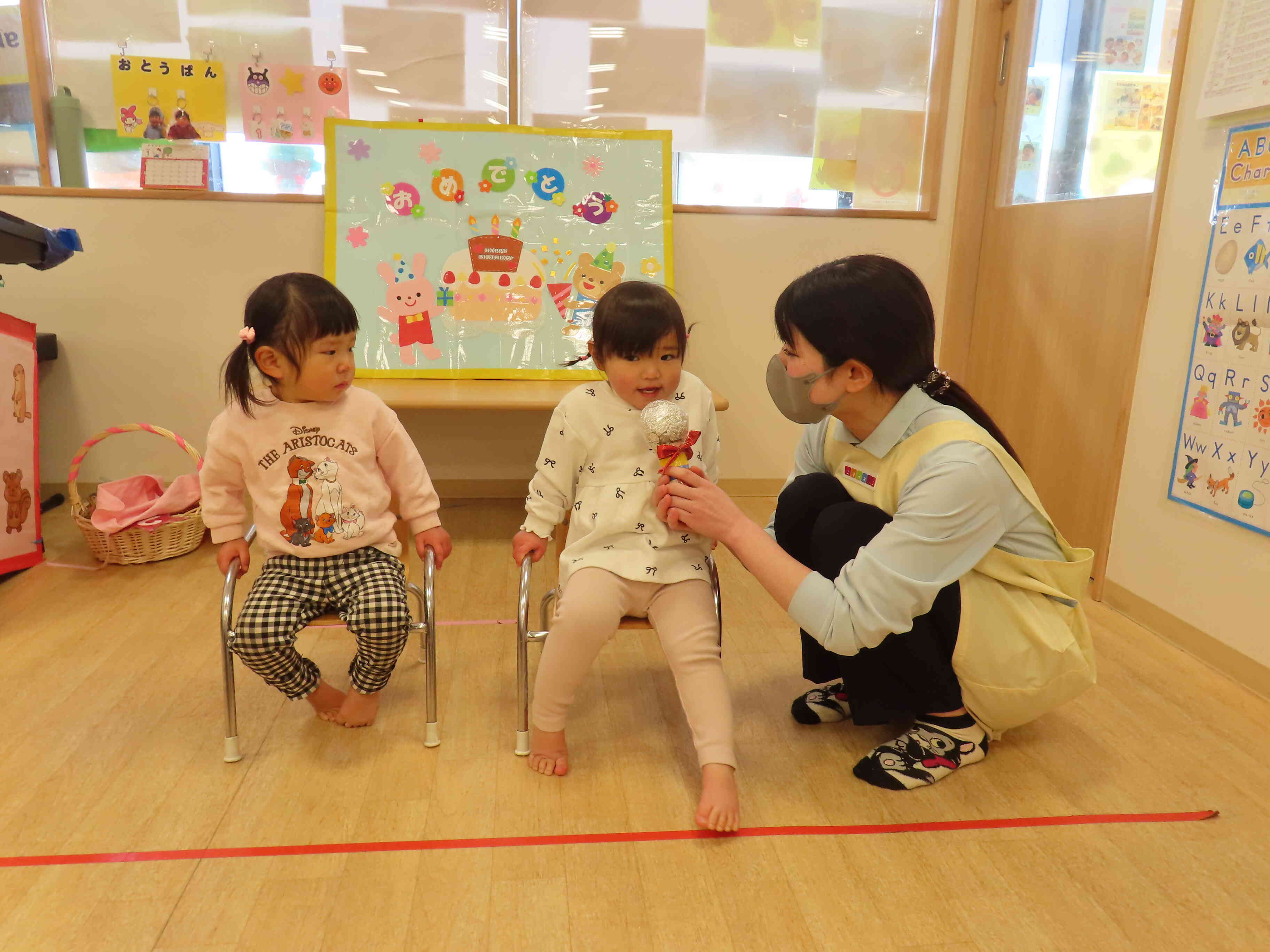 1月生まれの誕生会★