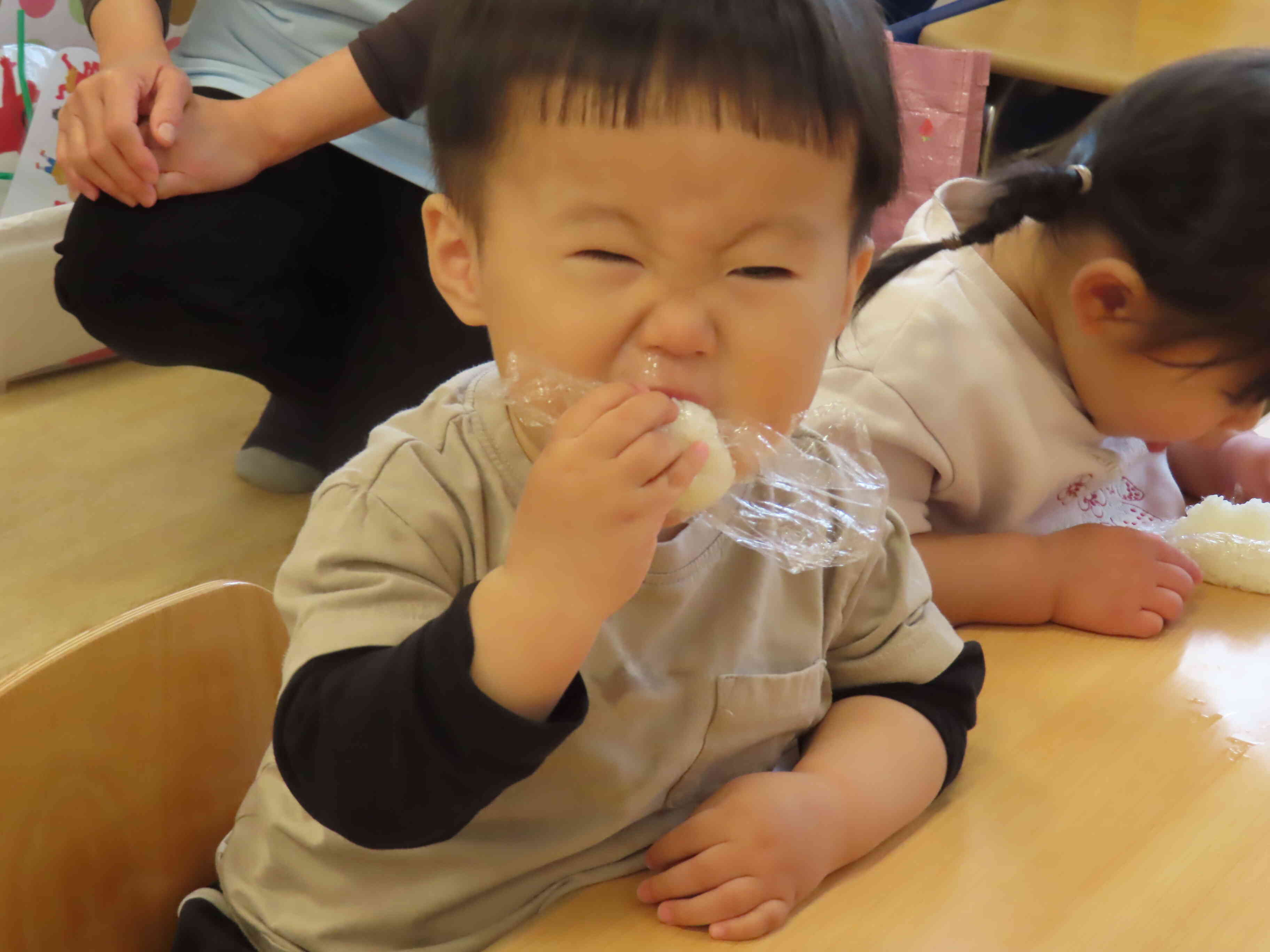 とってもいい笑顔で頬張っていました♡
