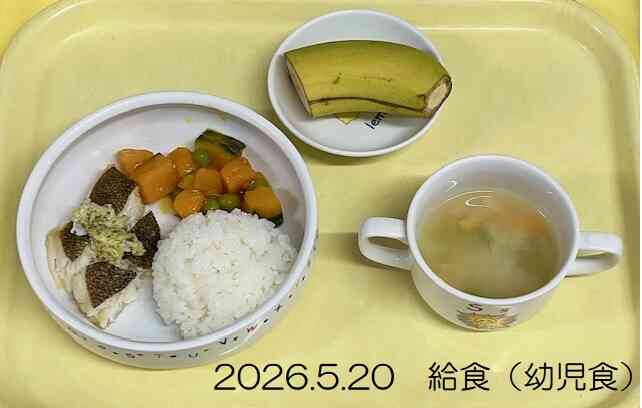 5月20日の給食（幼児食）